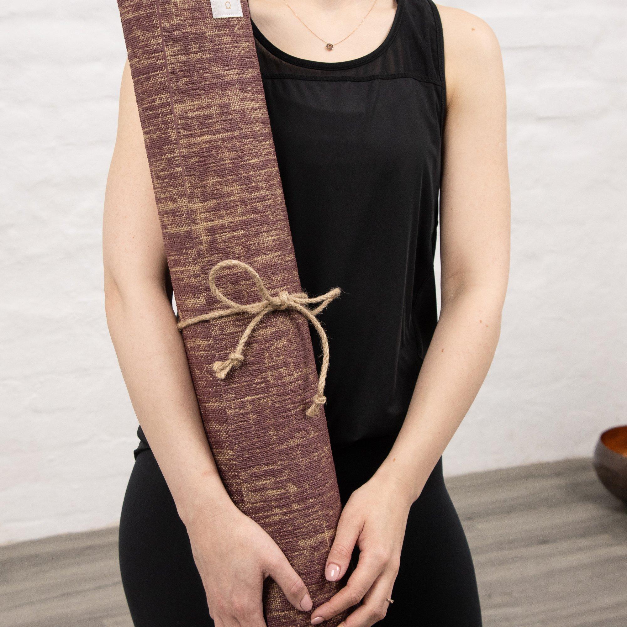 Purple - Myga - Jute Mat - 2