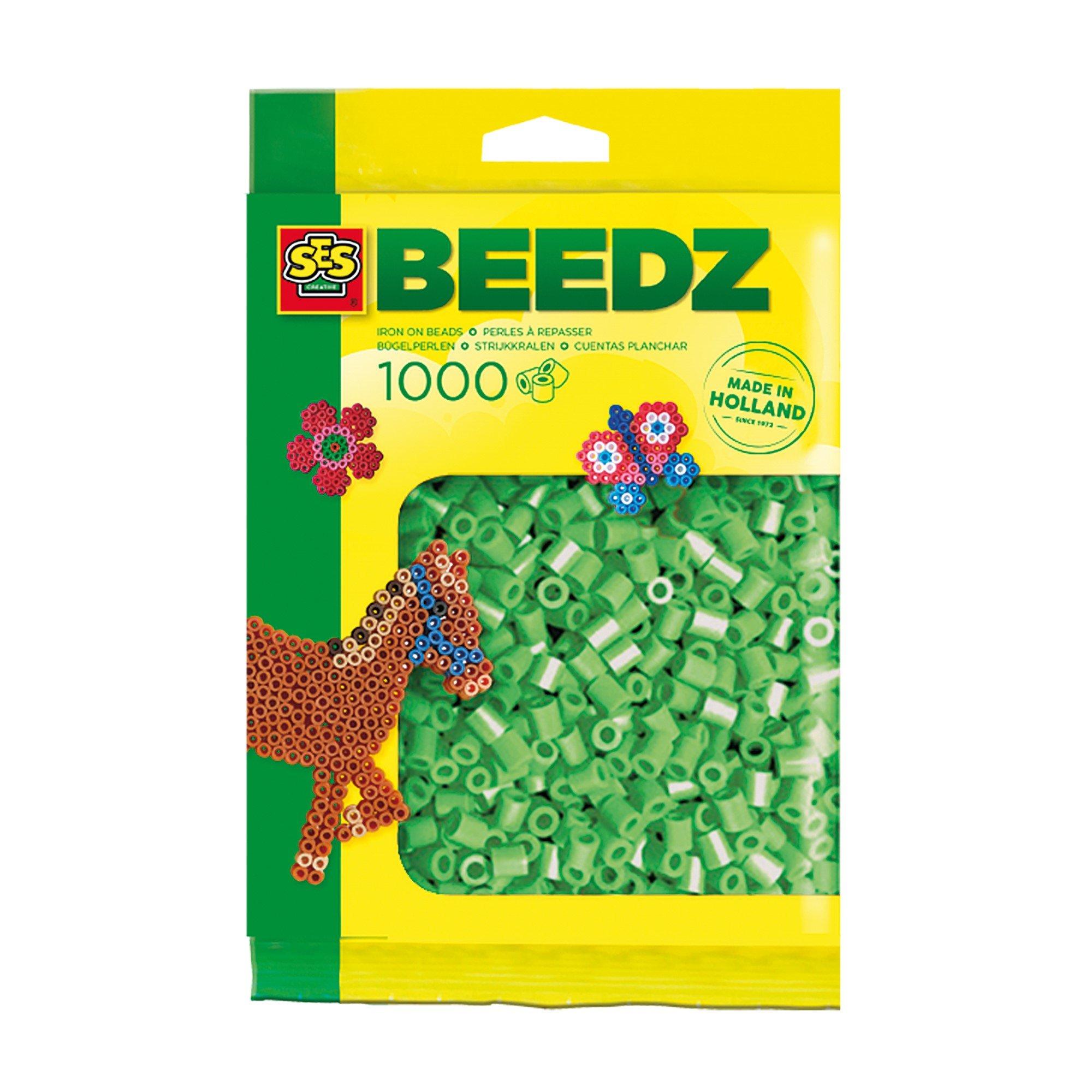 Multi - SES Creative - Iron on beads 1000 mint green - 1