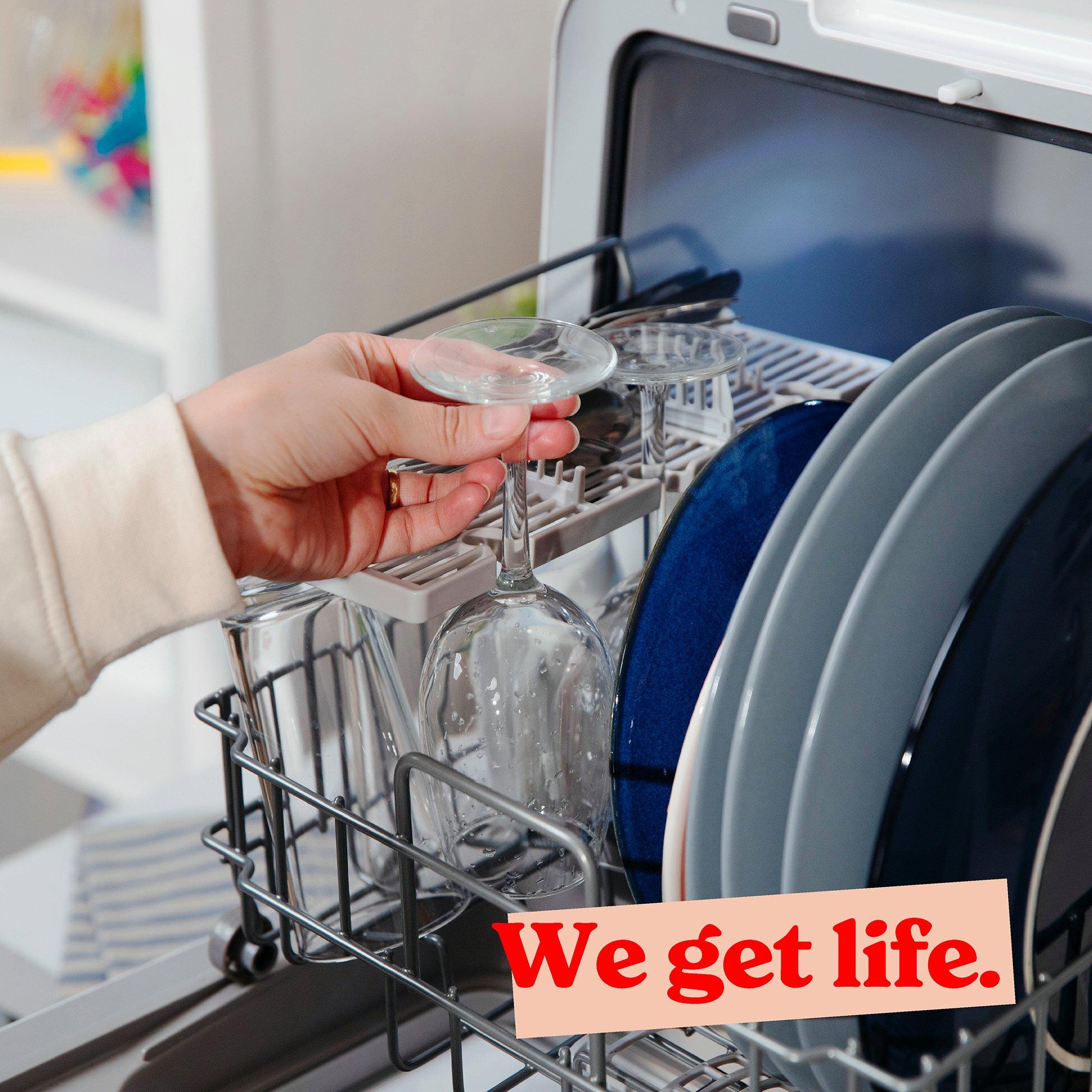 White - Russell Hobbs - RH3TTDW0D1W 3 Place Setting Table Top Dishwasher - 8