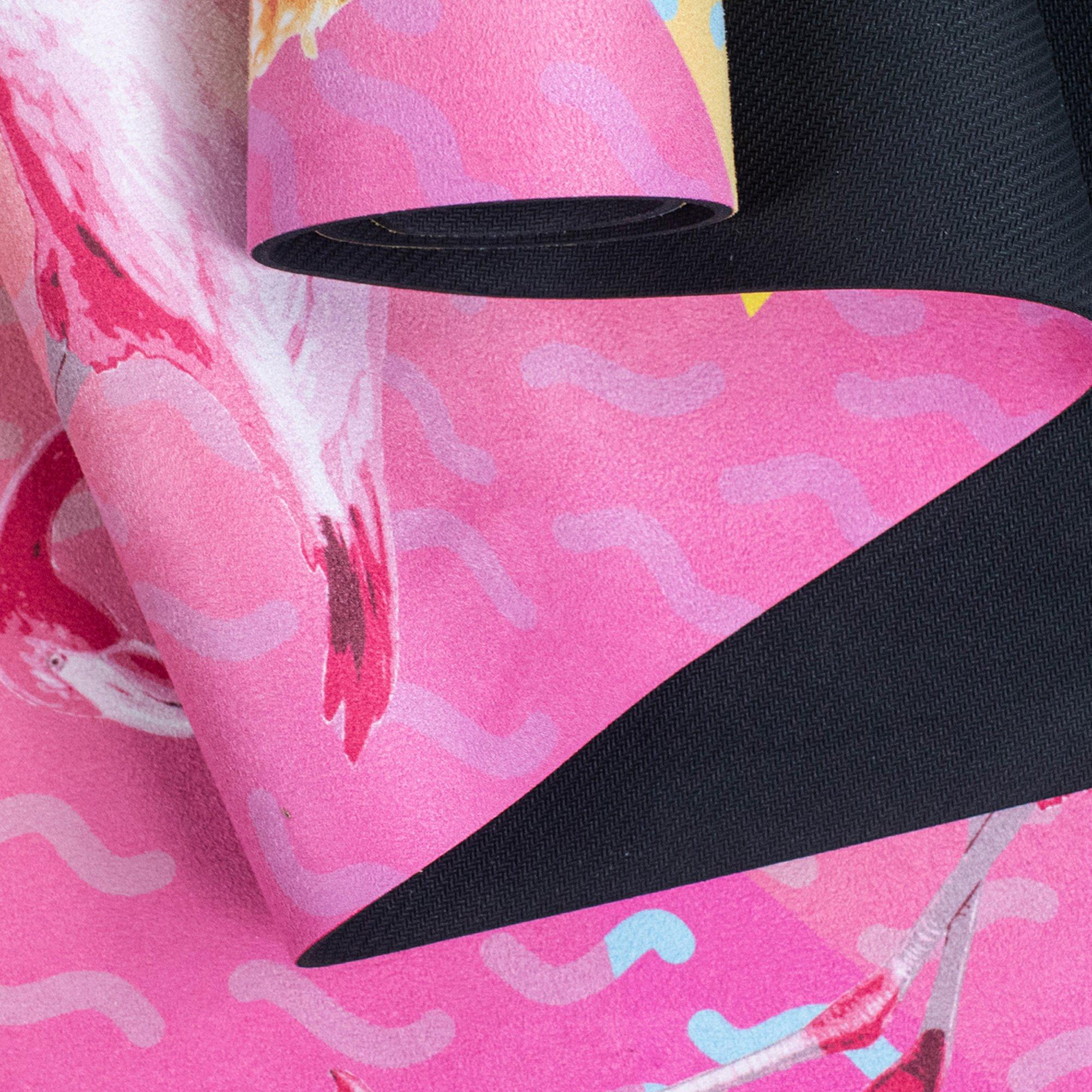 Pink - Myga - Myga Vegan Suede Yoga Mat - 4