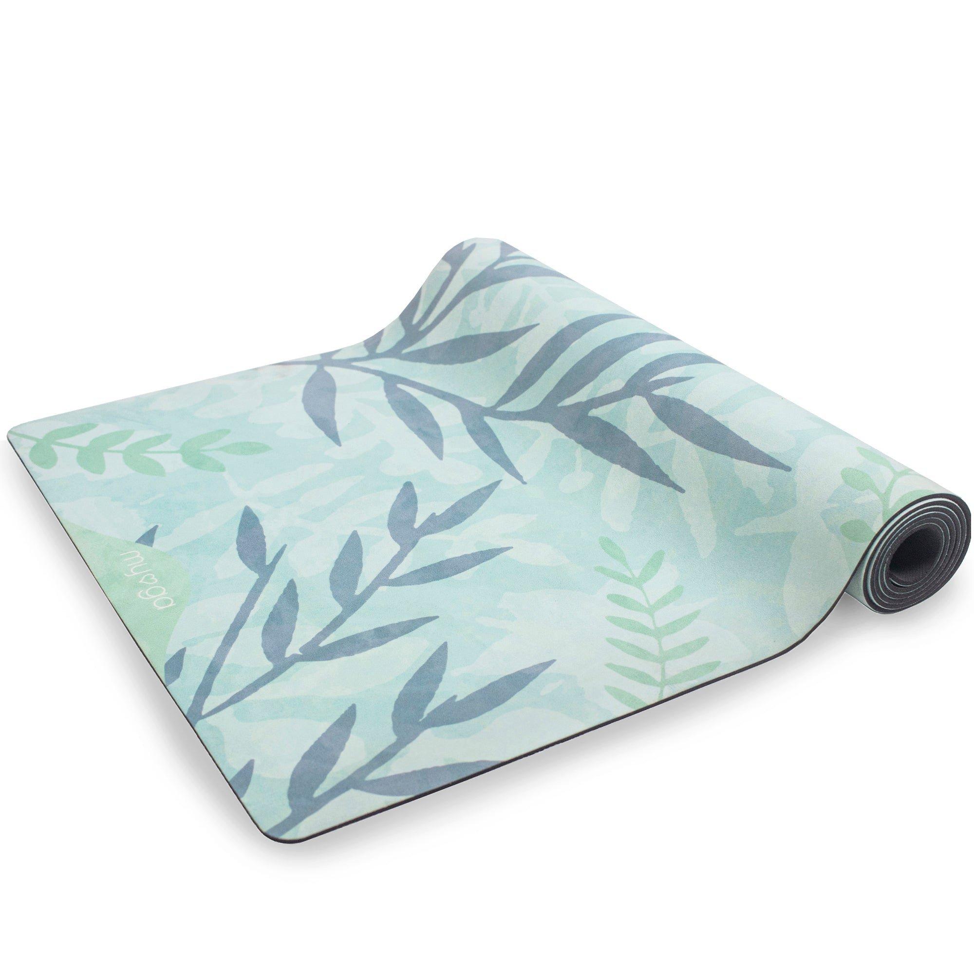 Blue - Myga - Myga Vegan Suede Yoga Mat - 3