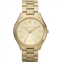 Michael Kors Ladies Michael Kors Slim Runway Watch