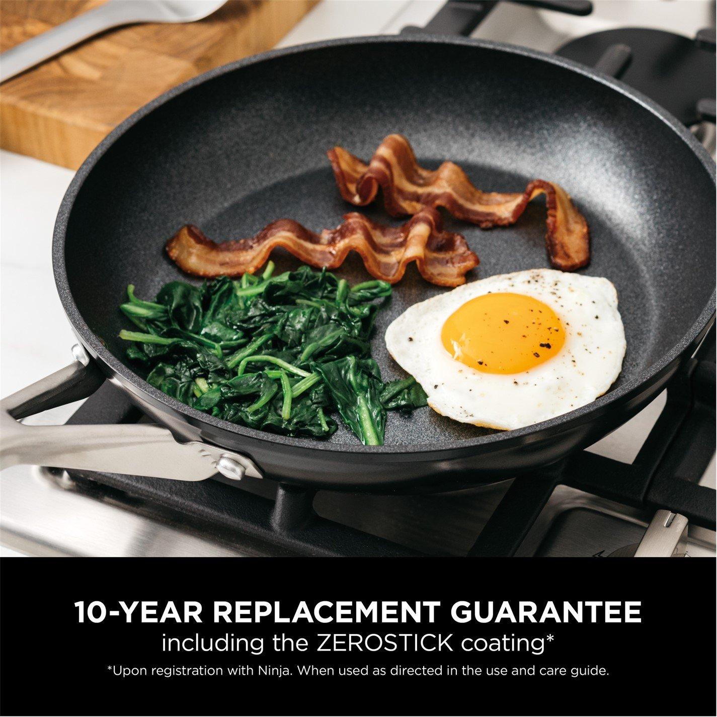 Black - Ninja - ZEROSTICK Essentials 18cm Saucepan C10218UK - 6