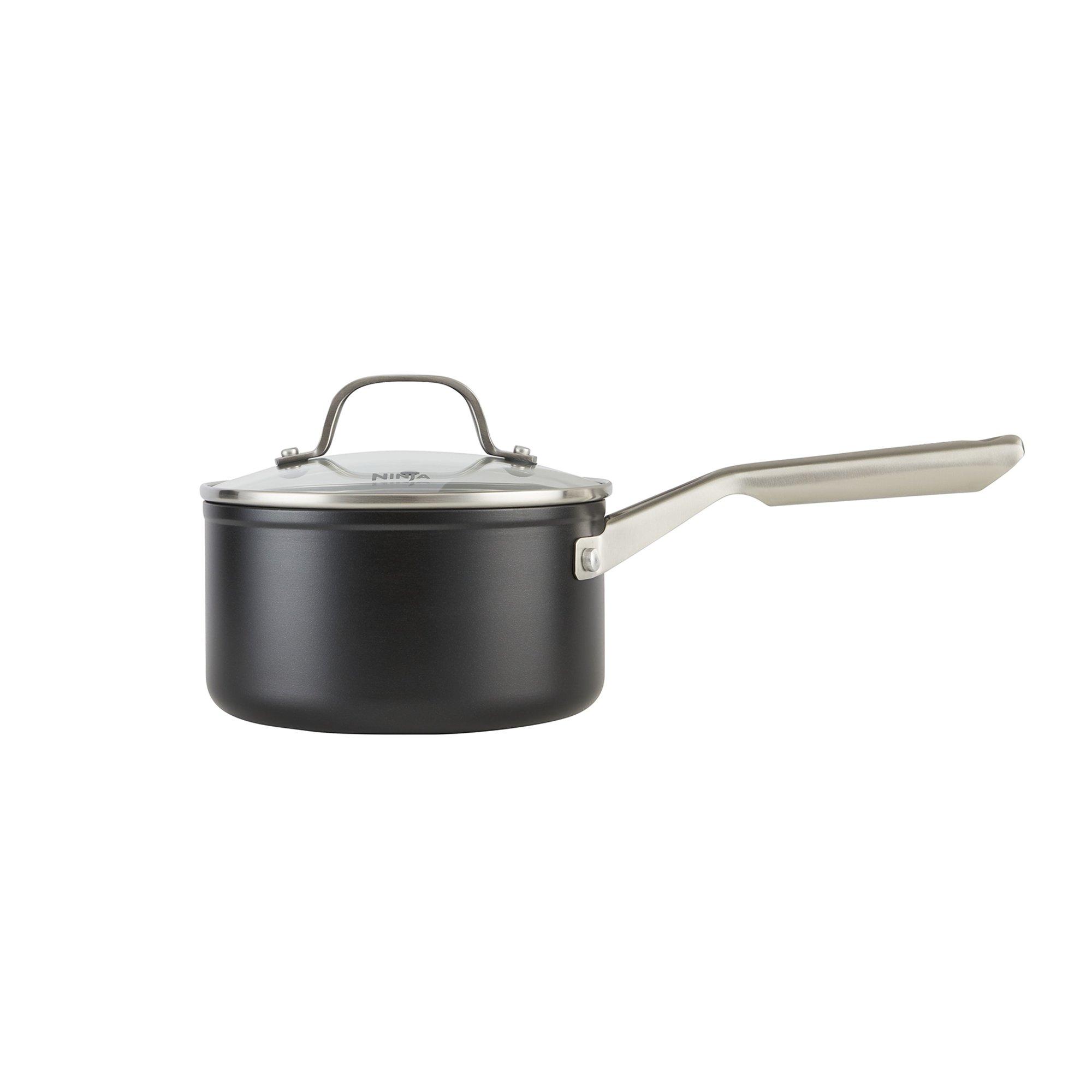 Black - Ninja - ZEROSTICK Essentials 18cm Saucepan C10218UK - 9