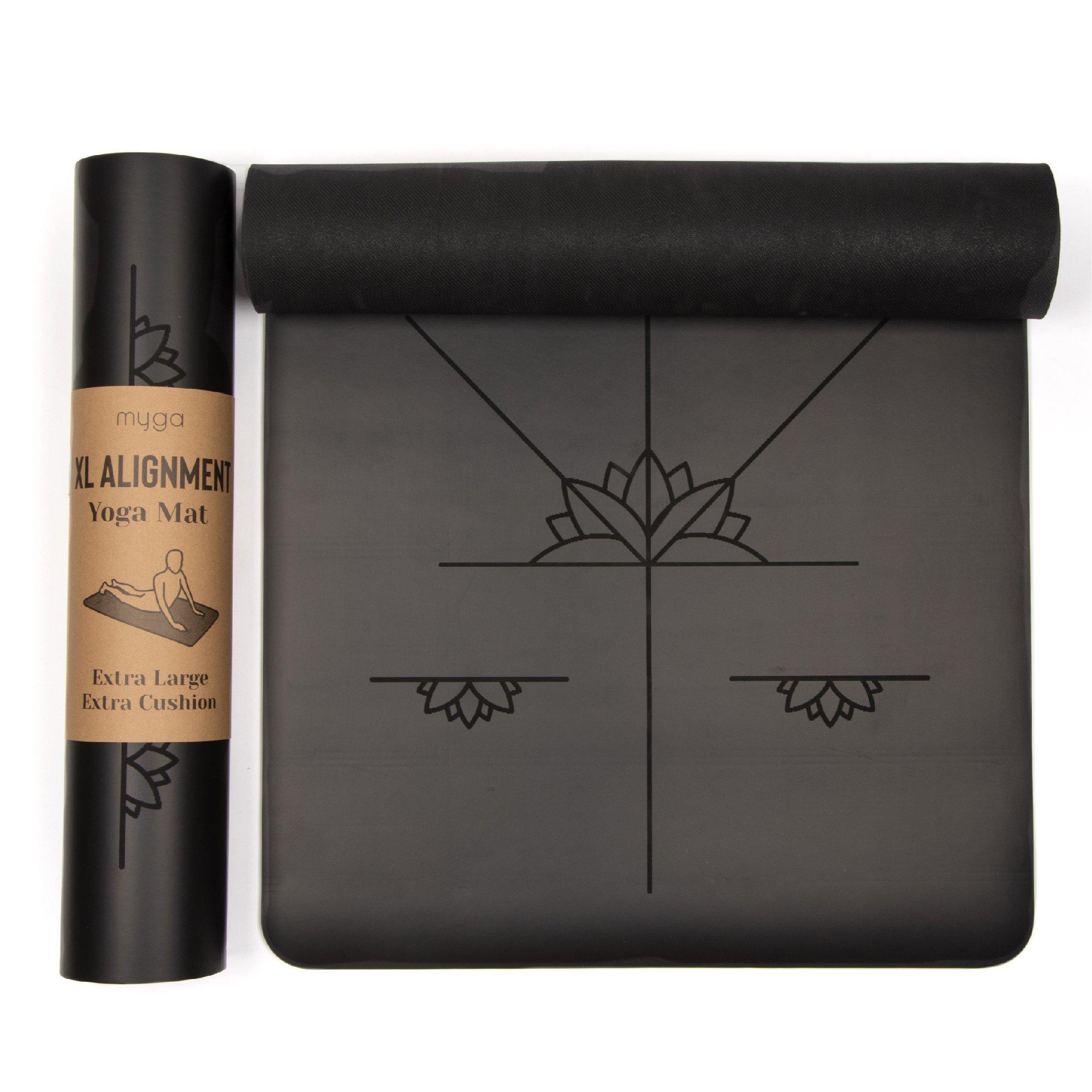 Myga  Extra Large Alignment Mat - Black