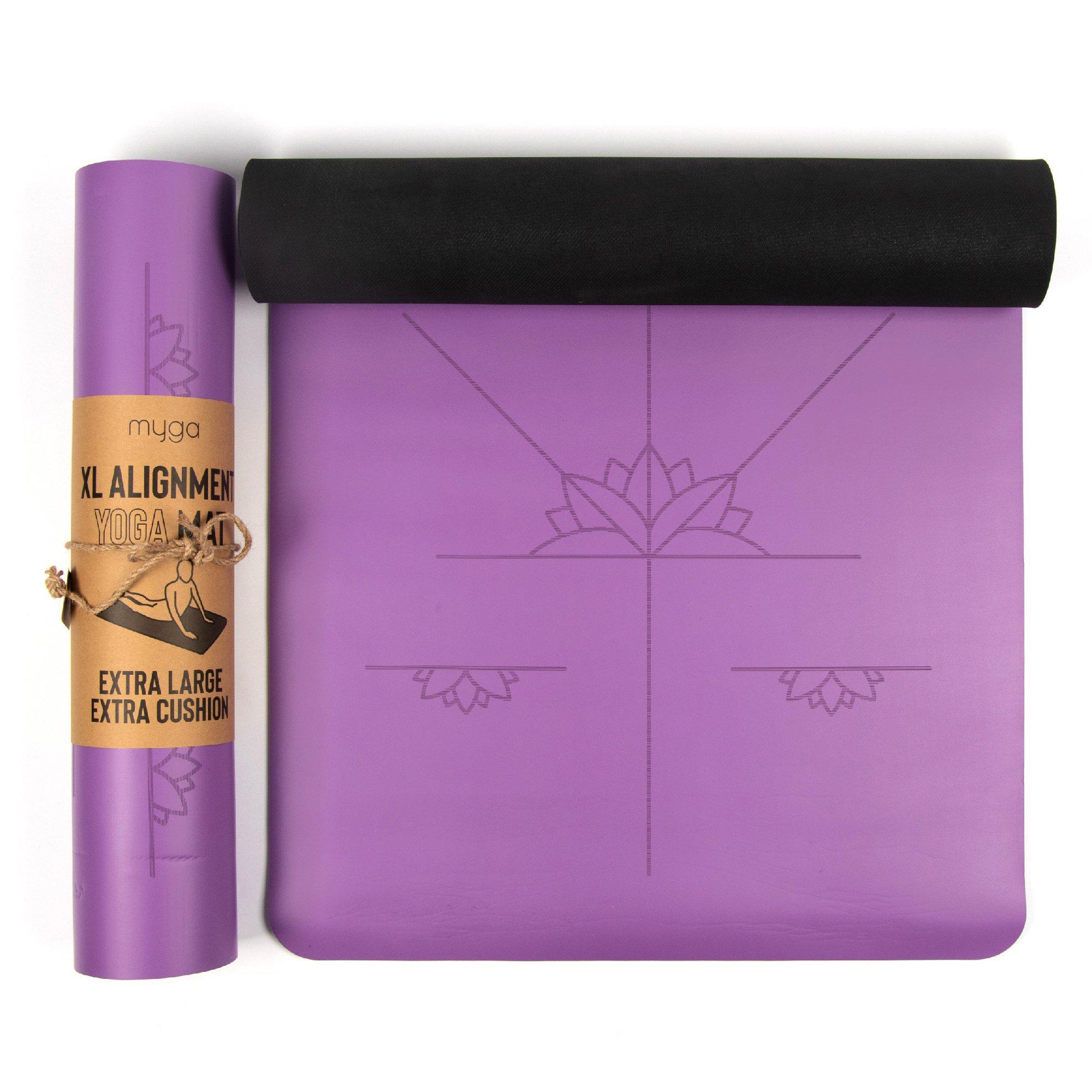 Myga  Extra Large Alignment Mat - Purple