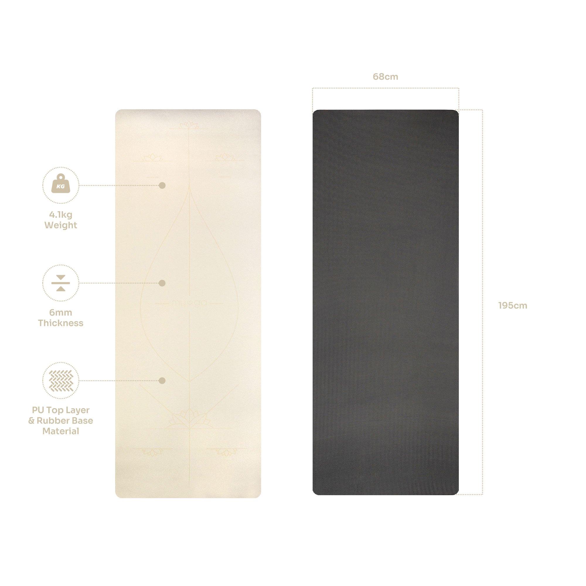 Cream - Myga - Extra Large Alignment mat - 5