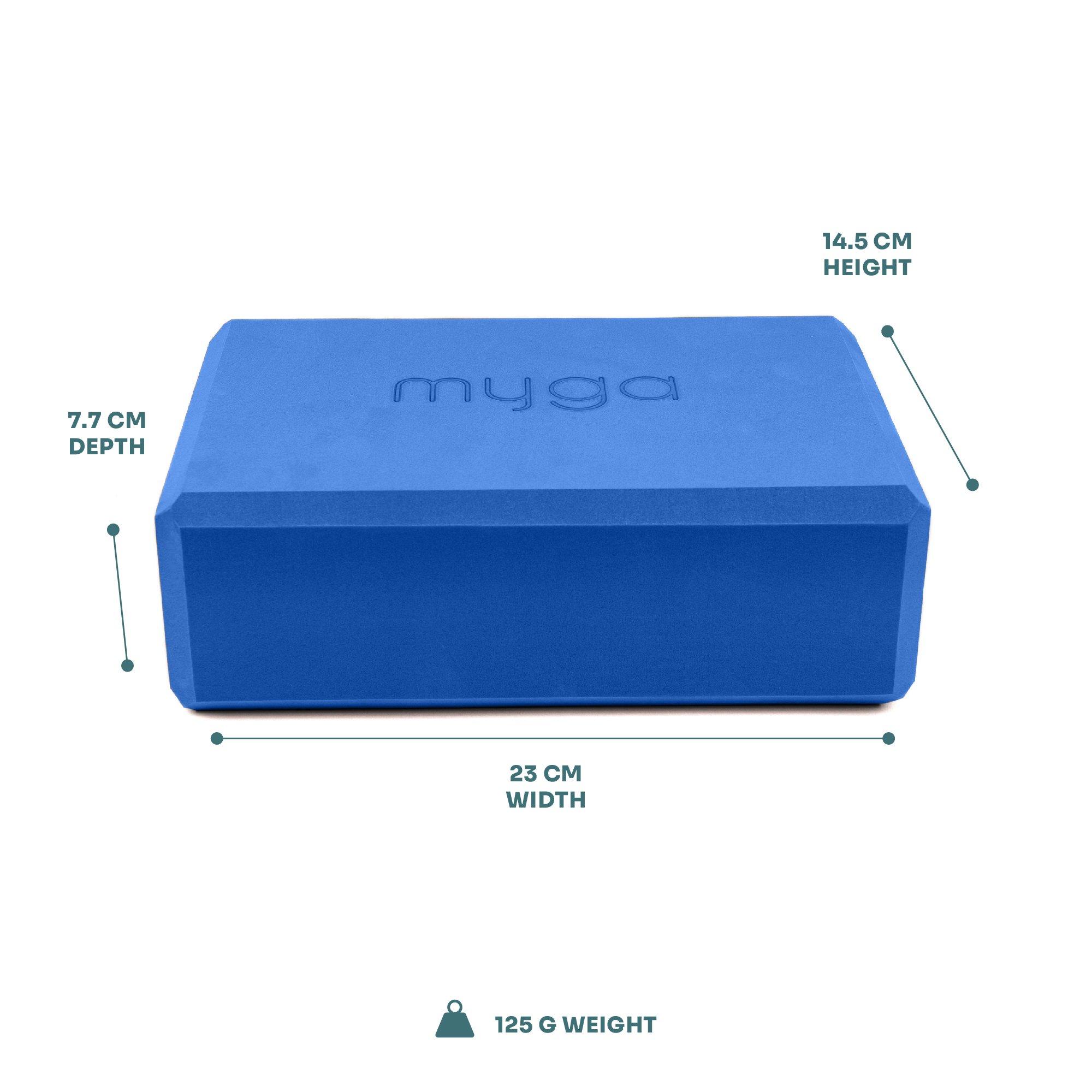 Royal Blue - Myga - Pair of Blocks & Strap - 4