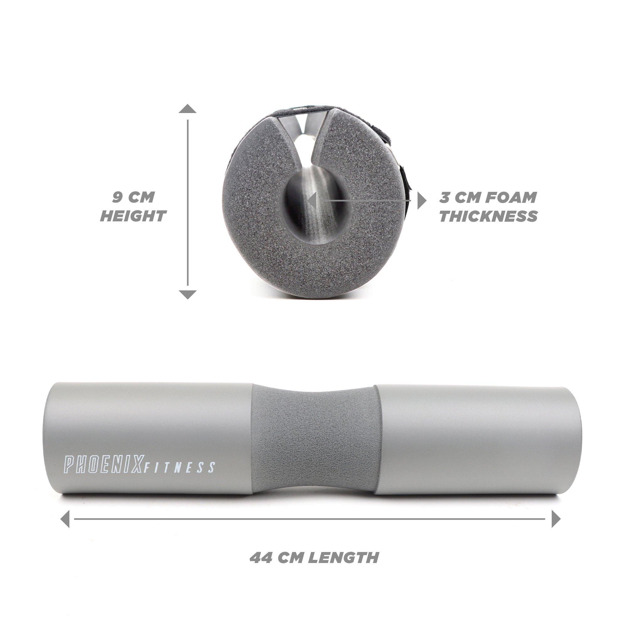 Grey - Phoenix Fitness - Barbell Squat Pad - 4