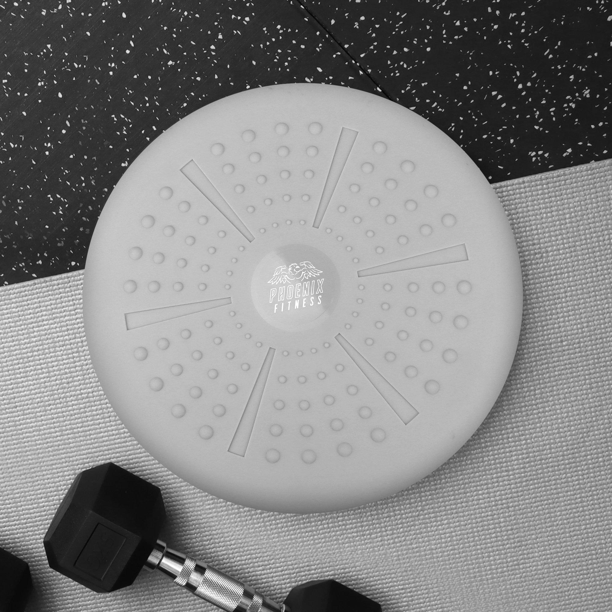 Grey - Phoenix Fitness - Wobble Cushion - 2