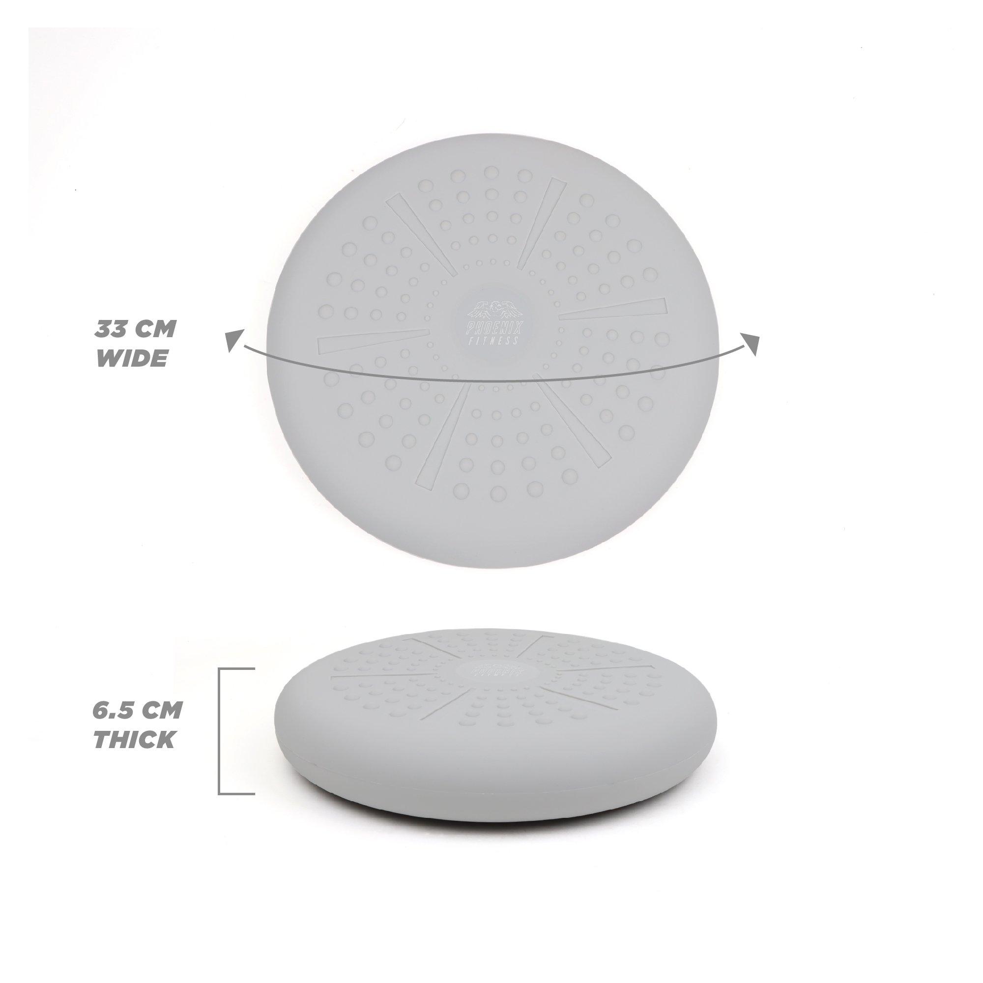 Grey - Phoenix Fitness - Wobble Cushion - 4