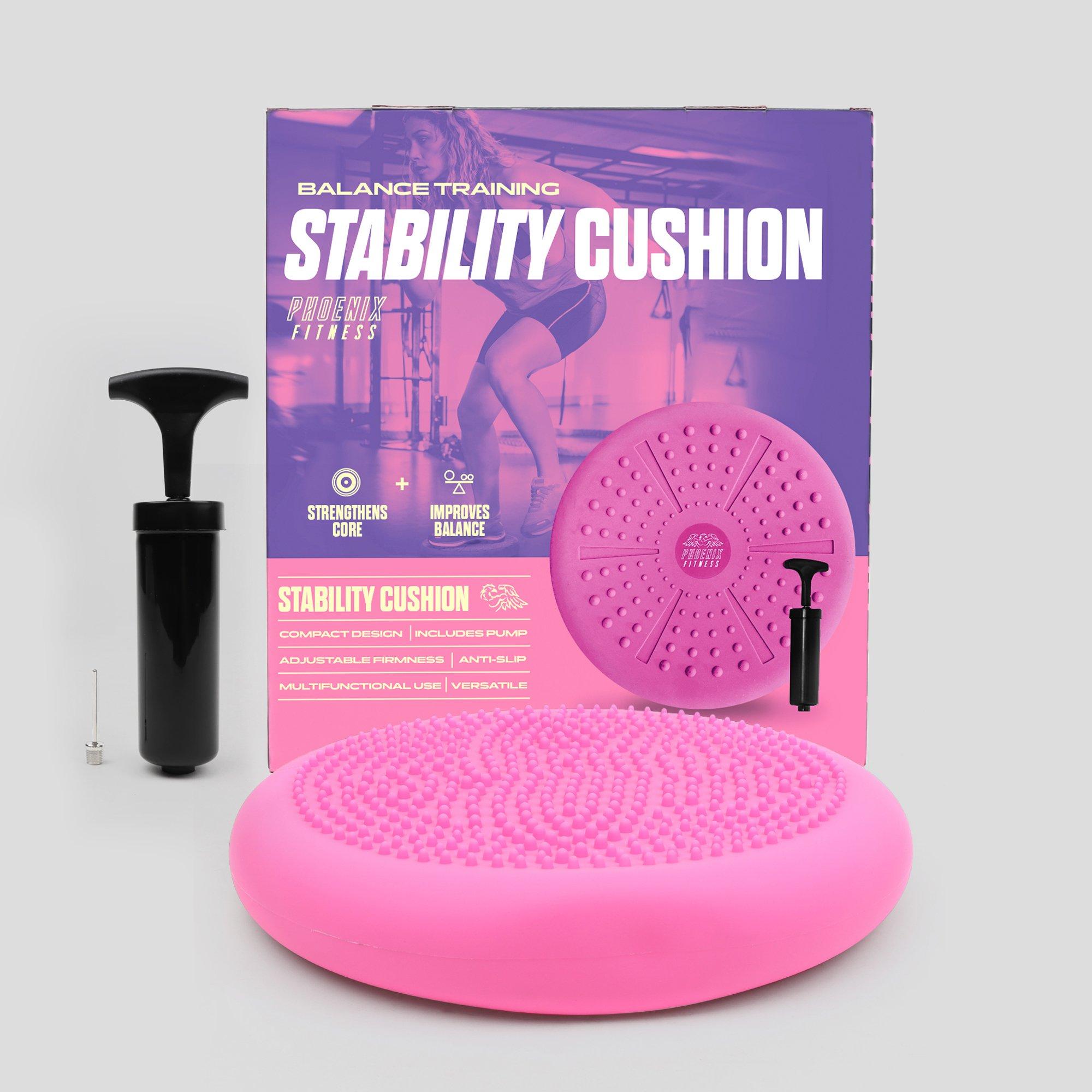 Pink - Phoenix Fitness - Wobble Cushion - 5