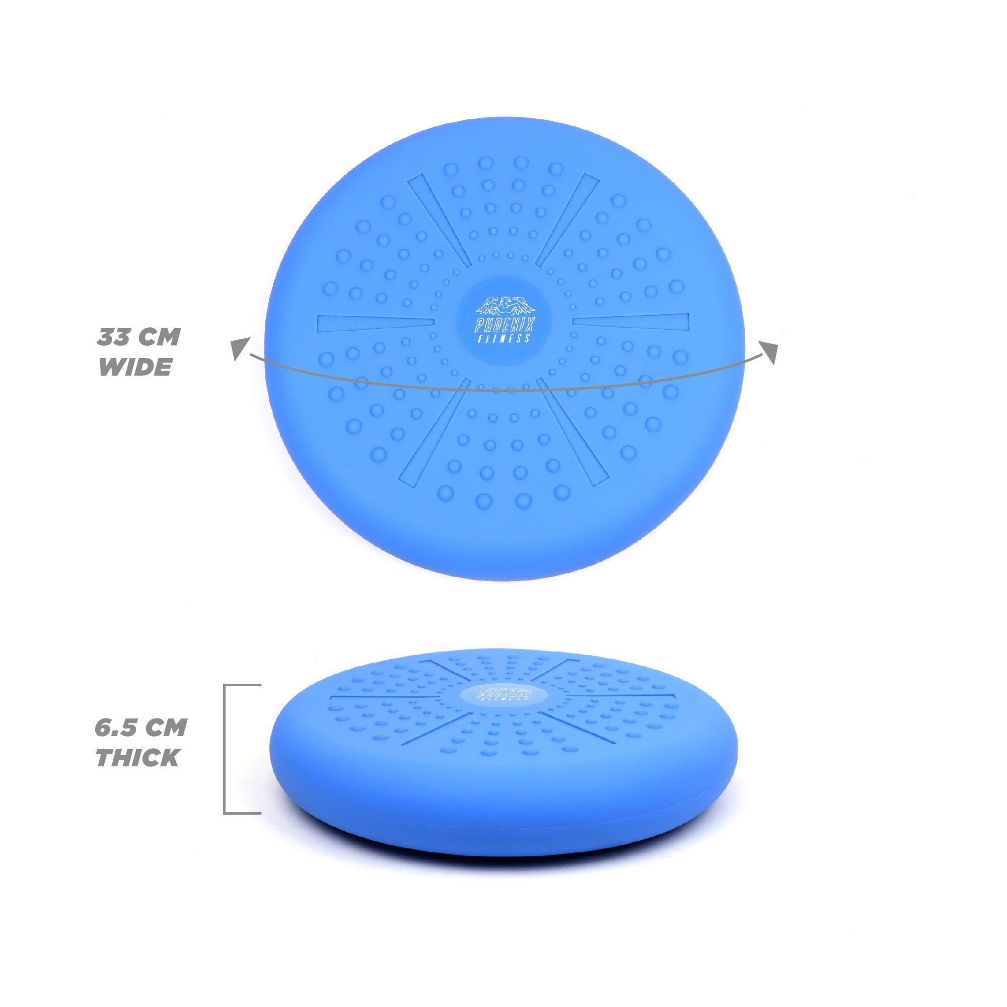 Blue - Phoenix Fitness - Phoenix Fitness Wobble Cushion - 4