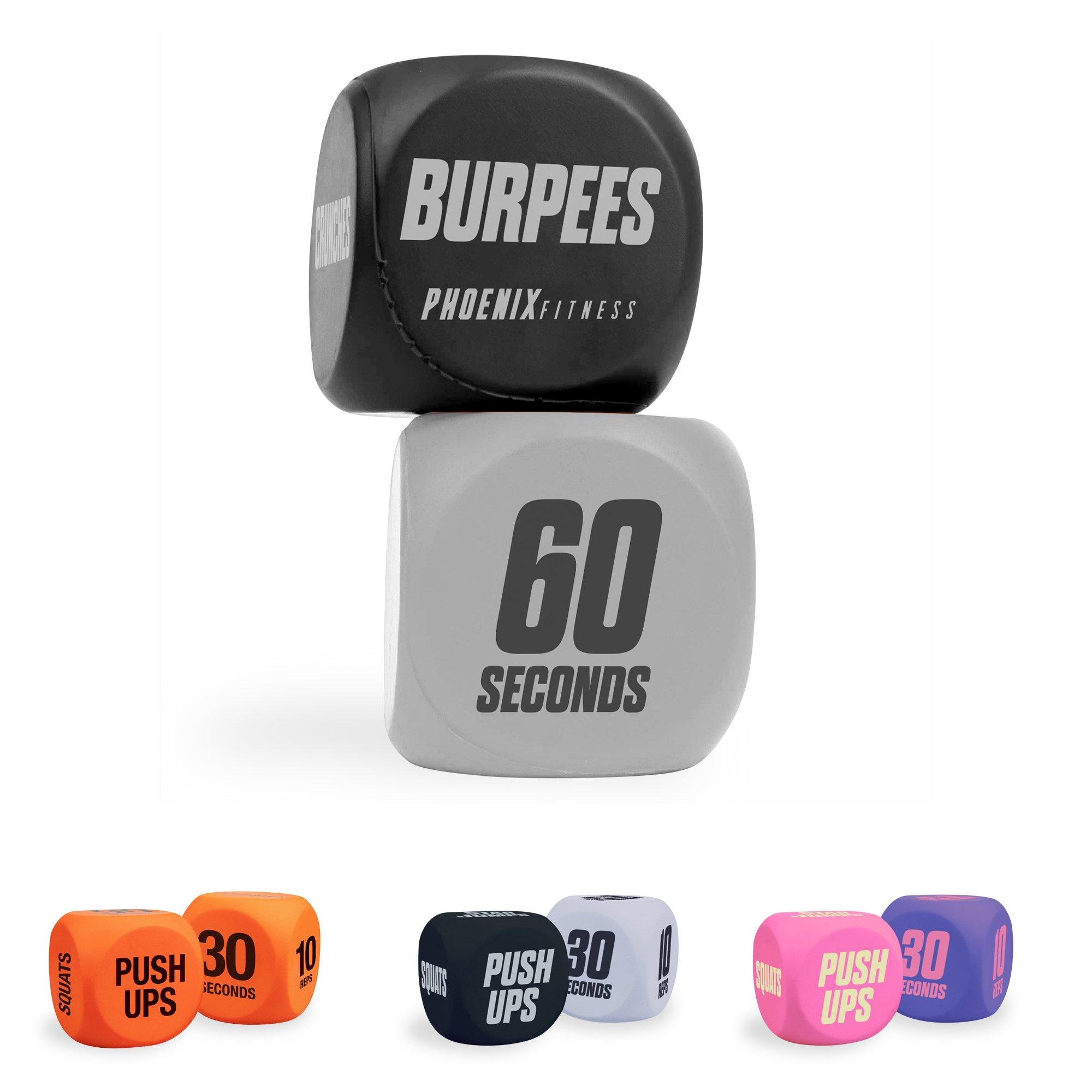 Phoenix Fitness  Exercise Dice - Black
