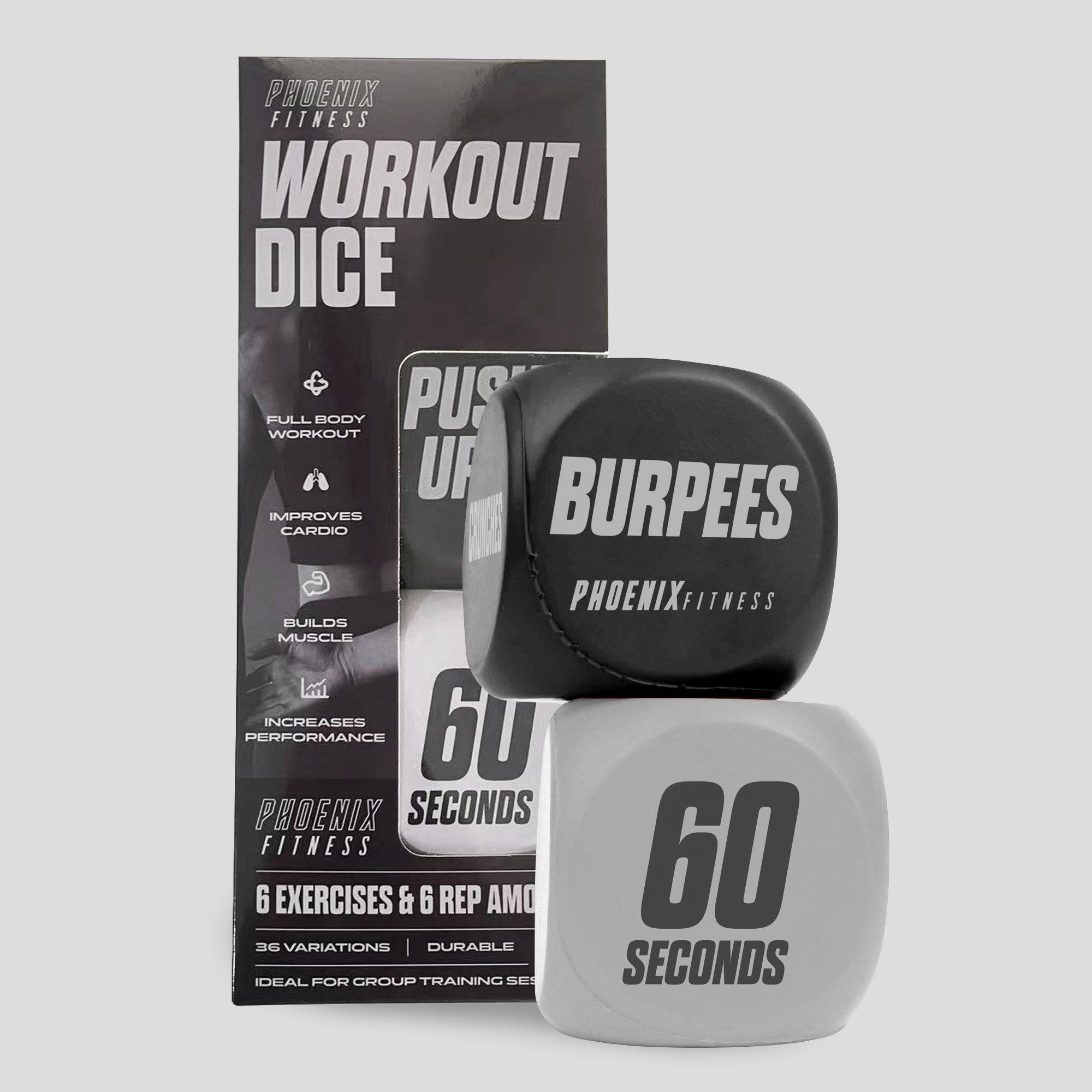 Black - Phoenix Fitness - Exercise Dice - 5