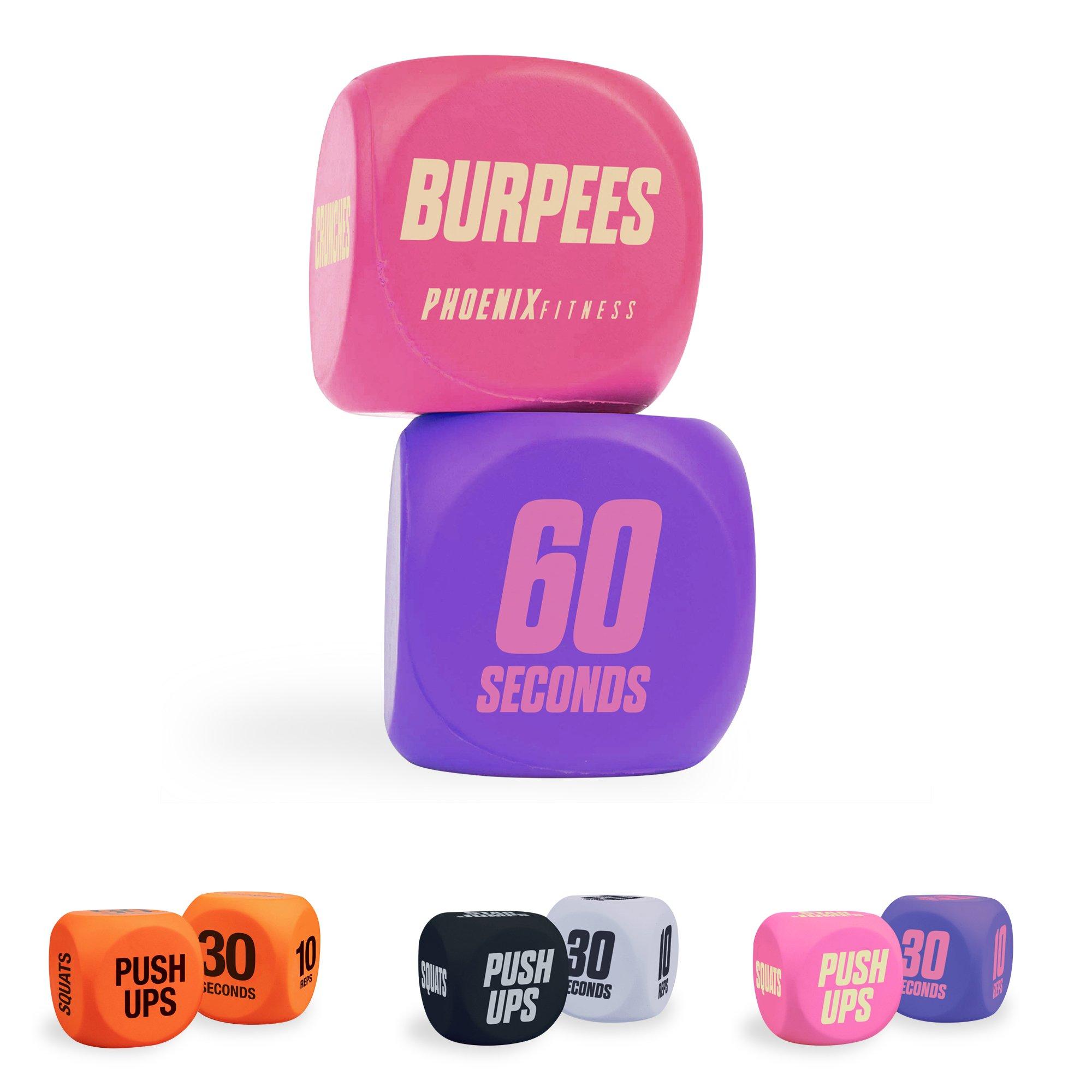 Pink - Phoenix Fitness - Phoenix Fitness Exercise Dice - 1