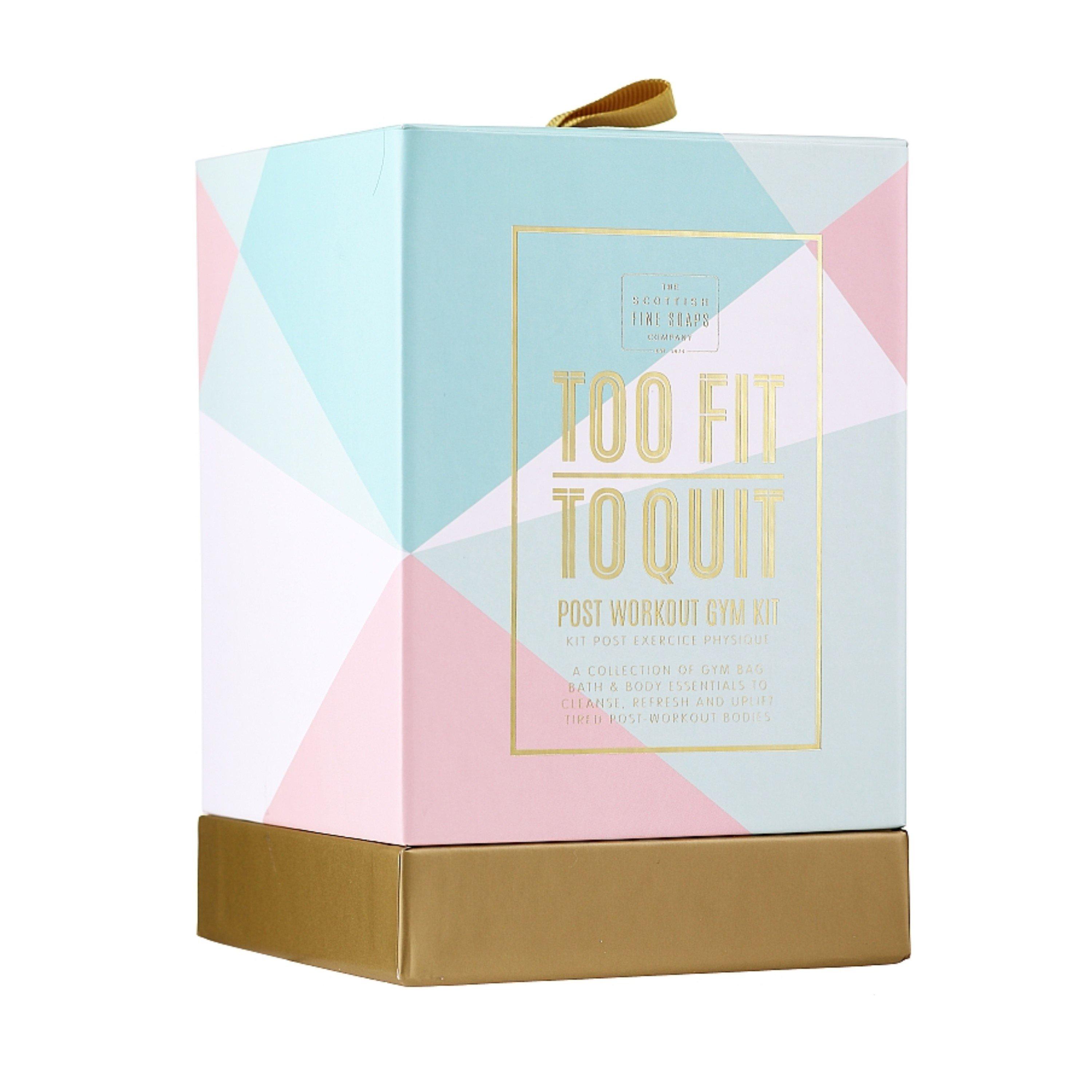 Blue - Scottish Fine Soaps - SFS Too Fit To Quit Gym - 3