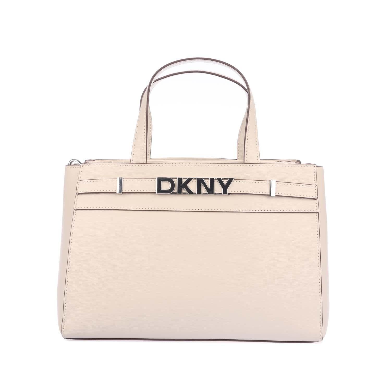 Grey - DKNY - Beckett Satchel Sutt Bag - 1