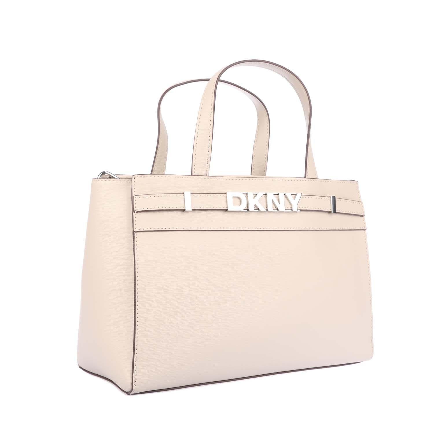 Grey - DKNY - Beckett Satchel Sutt Bag - 4