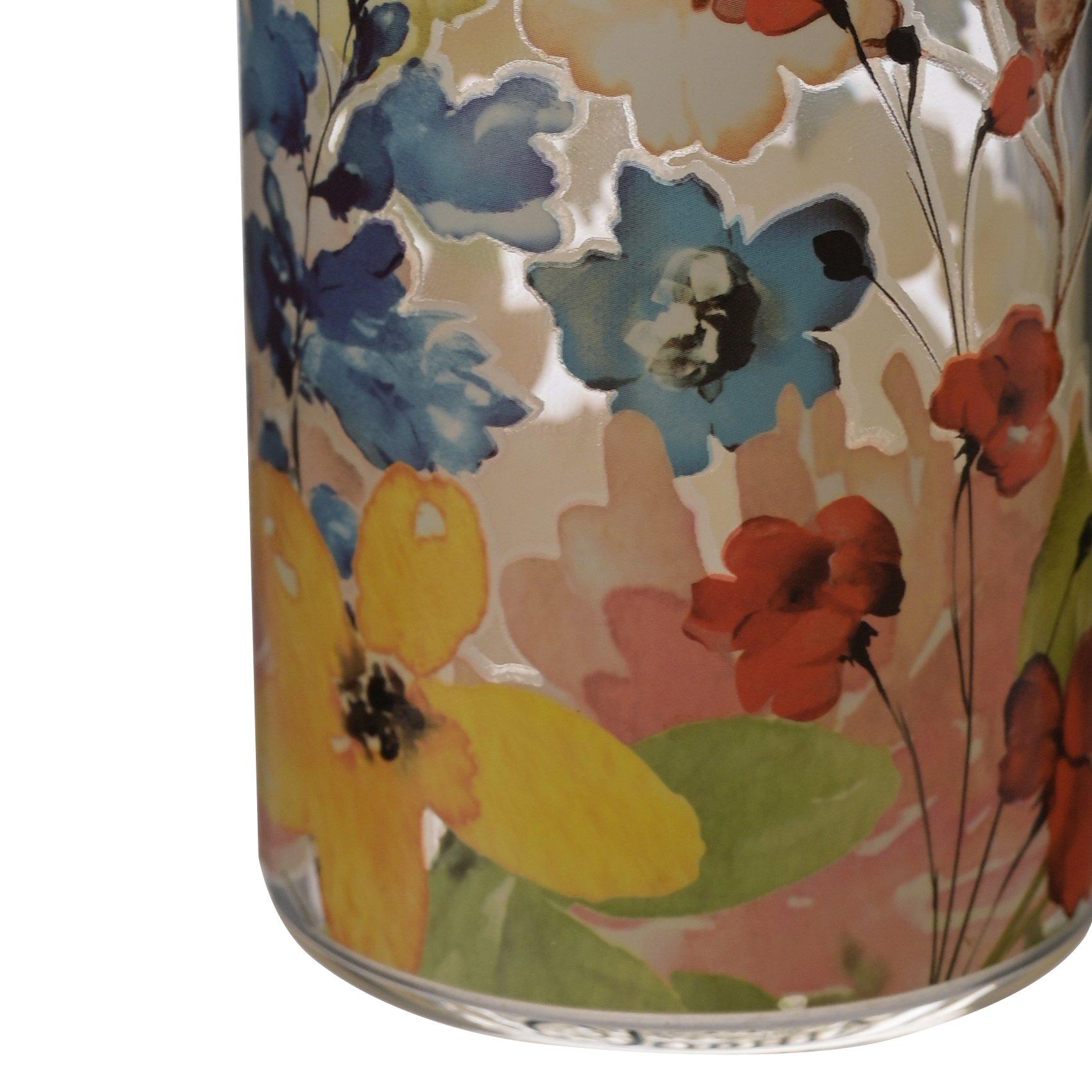 Multi - Sophia - Floral Glass Water Bottle - 2