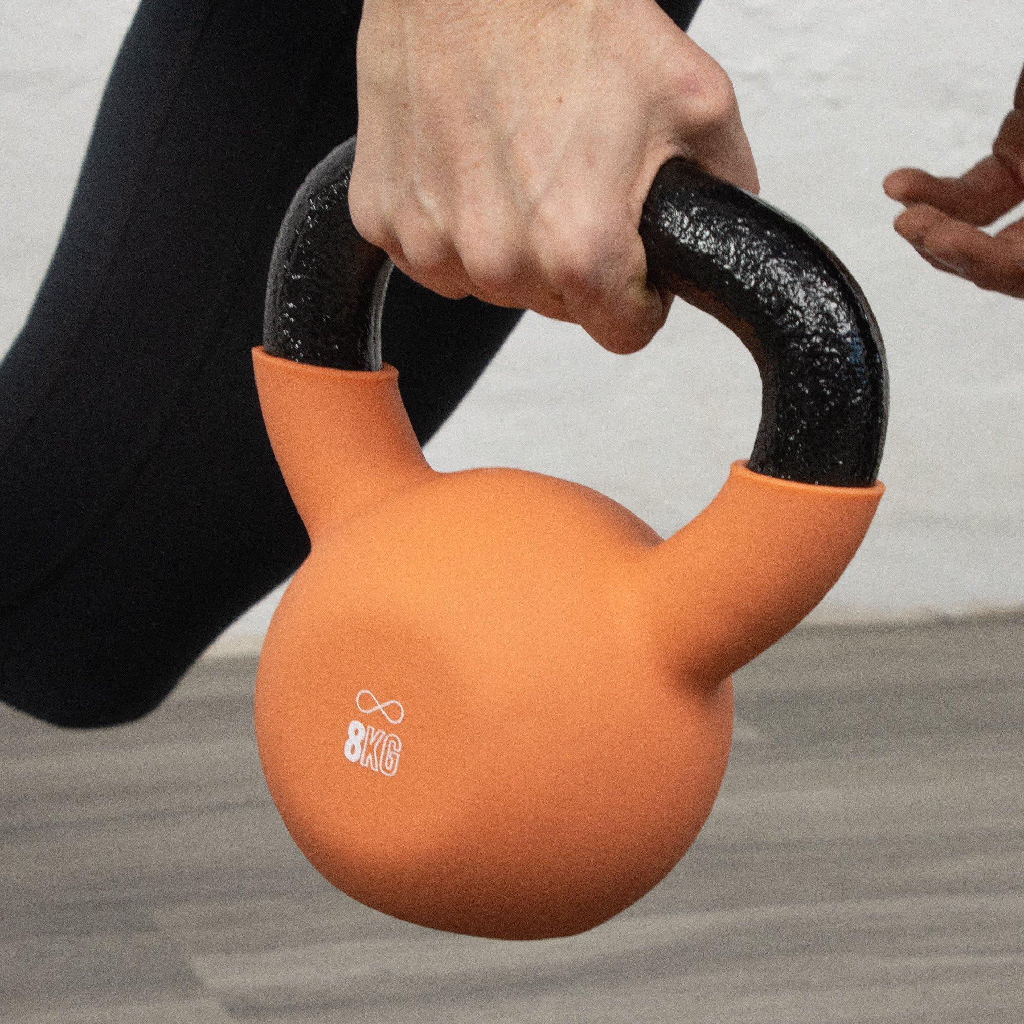 Orange - Myga - Myga Iron Kettlebell - 2