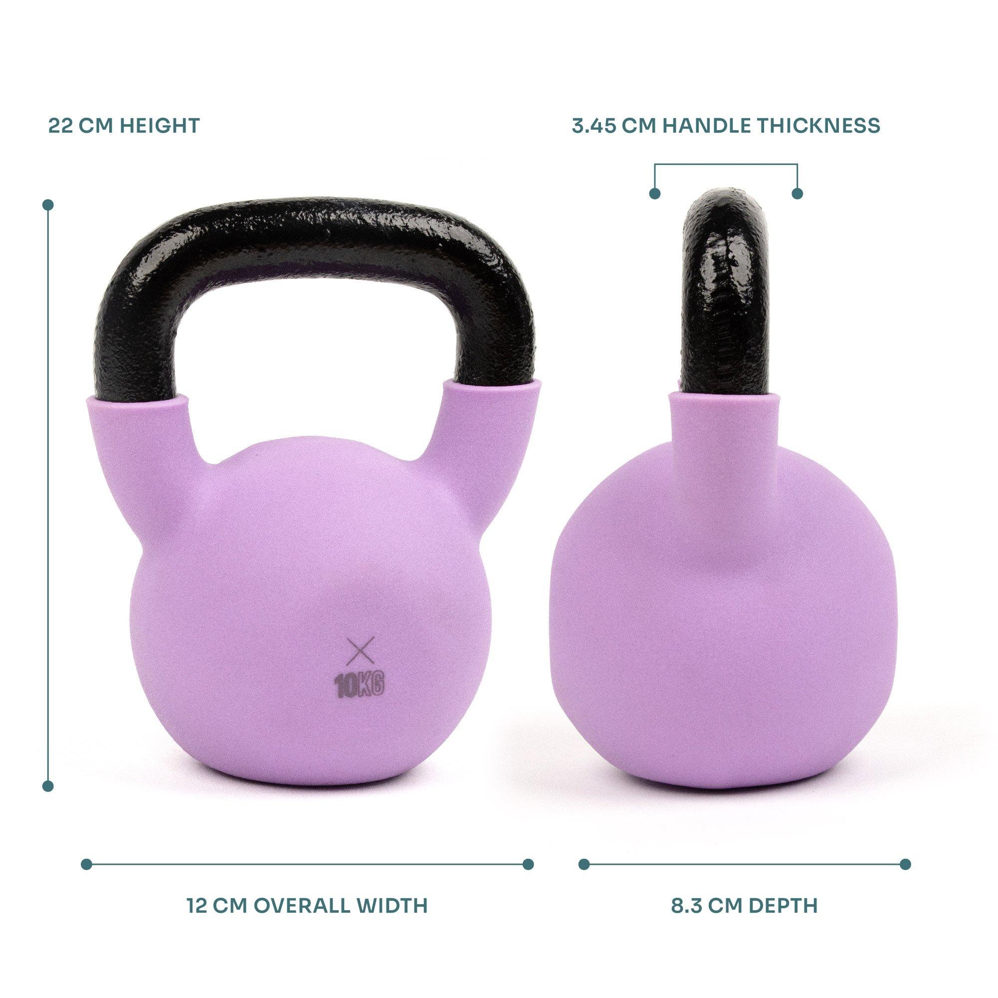 Purple - Myga - Myga Iron Kettlebell - 5