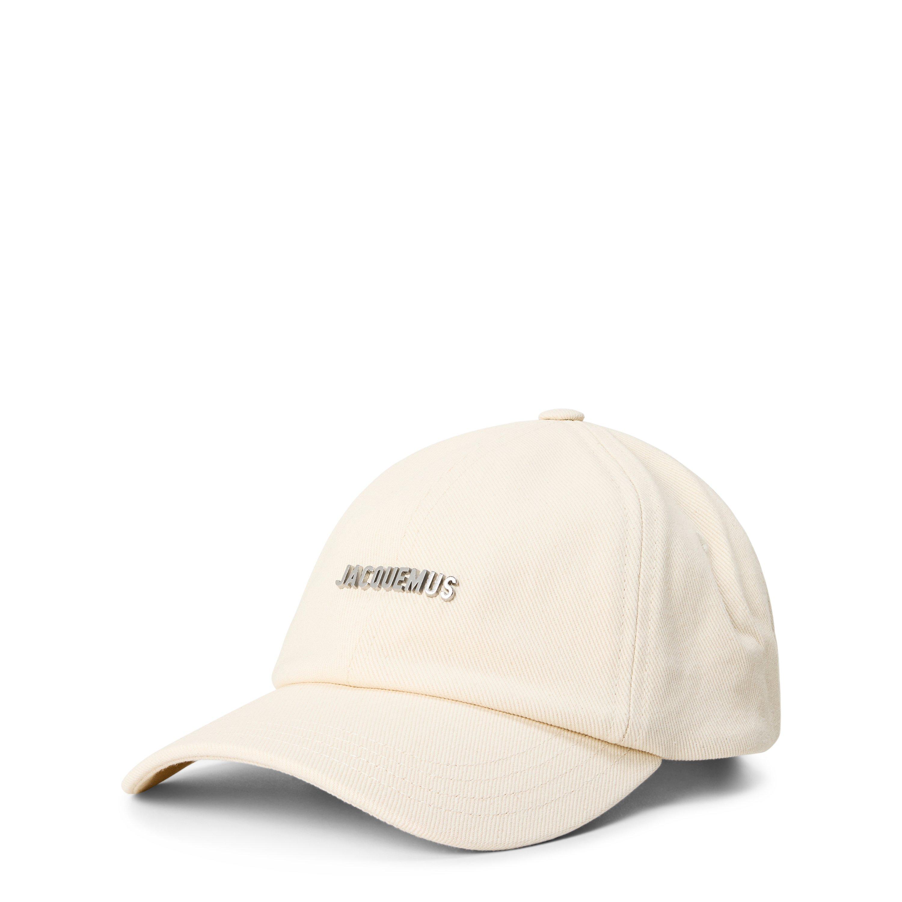 Jacquemus Men's Logo Baseball Cap - White - 58