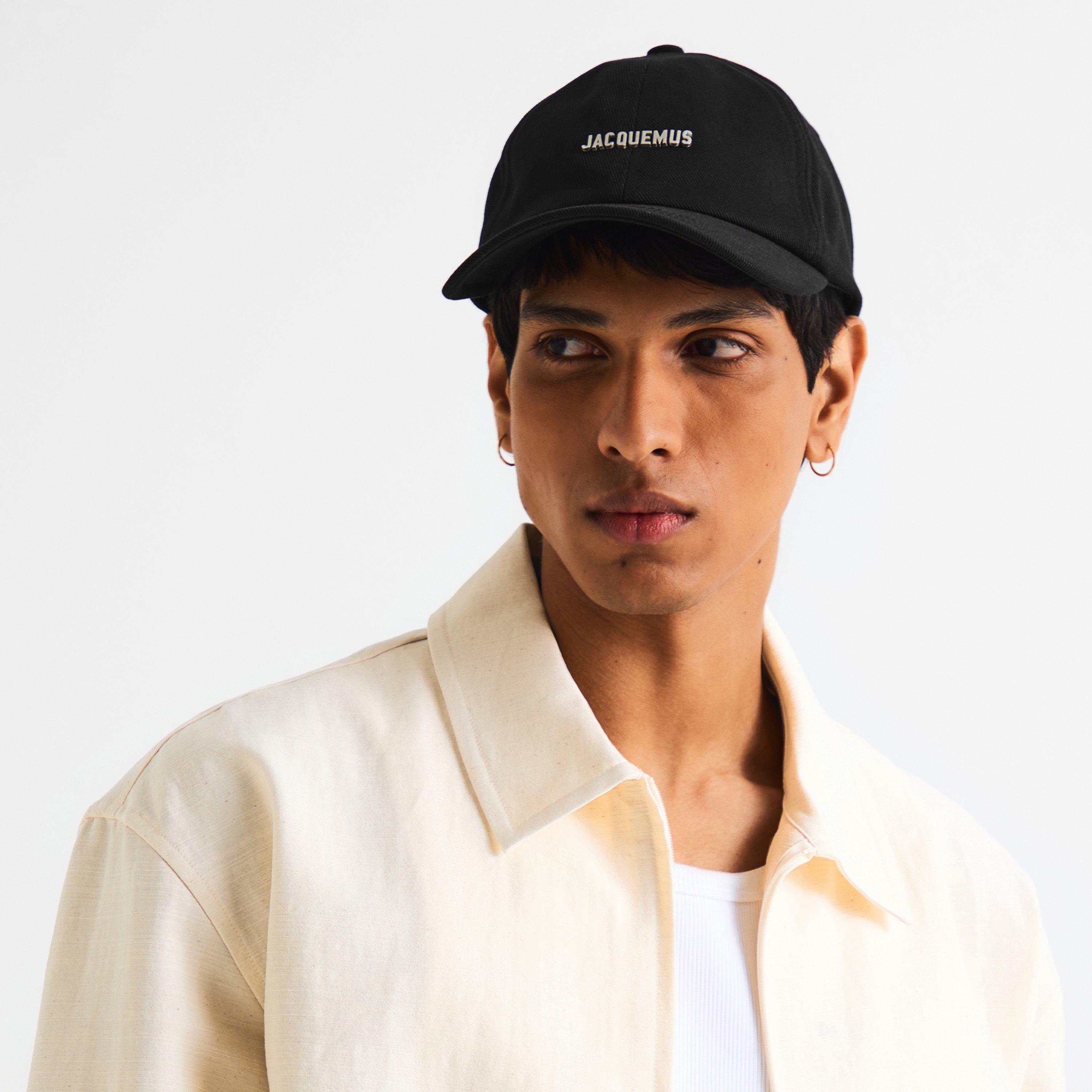 Black - Jacquemus - Mens Logo Baseball Cap - 3