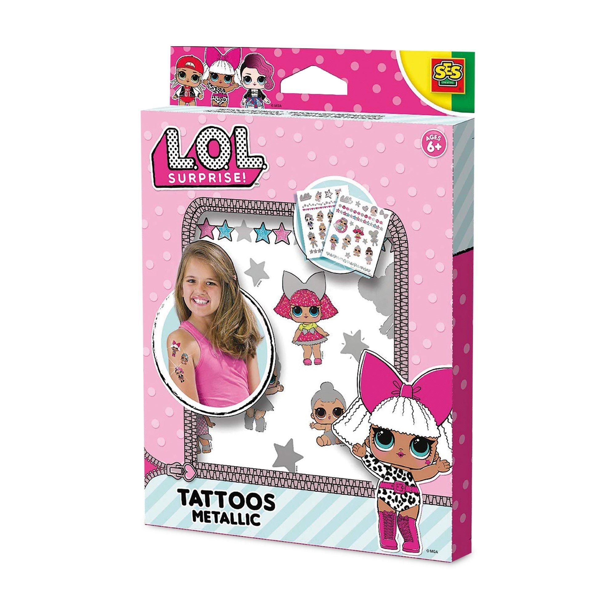 Ses Creative  Kids L.o.l. - Tattoos Metallic - 
