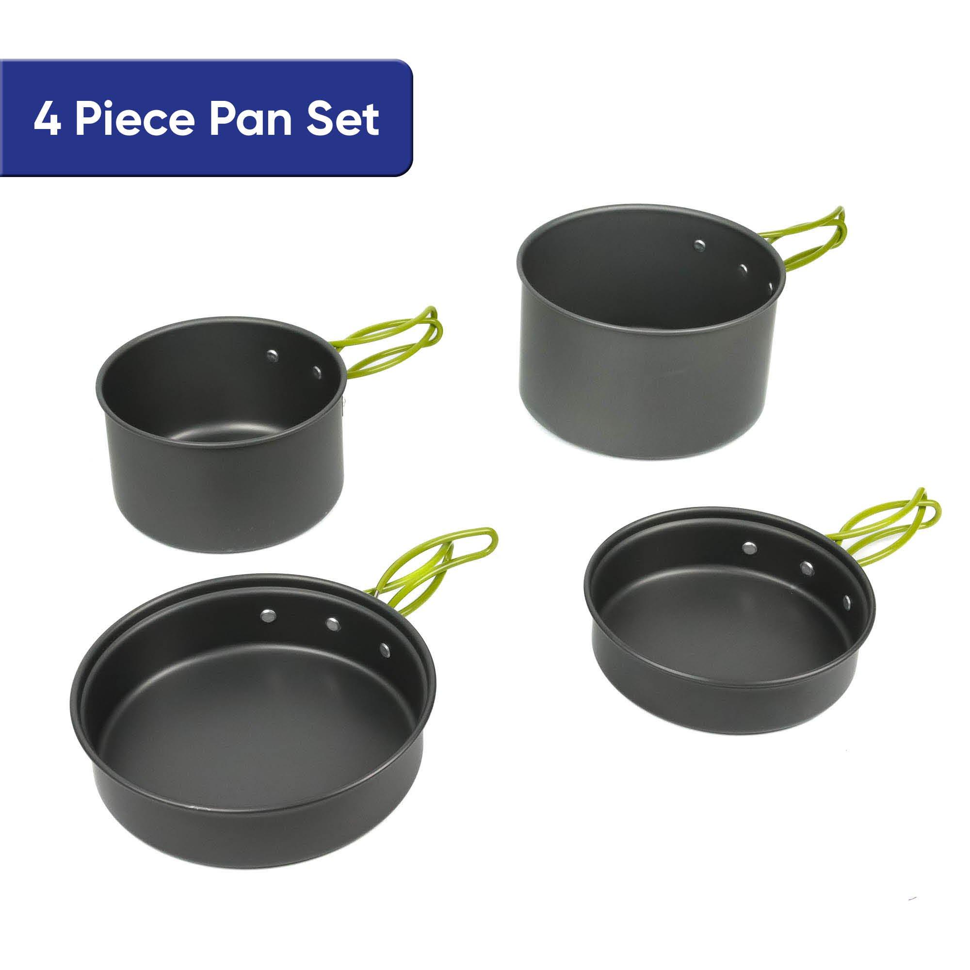 Grey - Streetwize - 10 Piece Camping Cookware Set - 4
