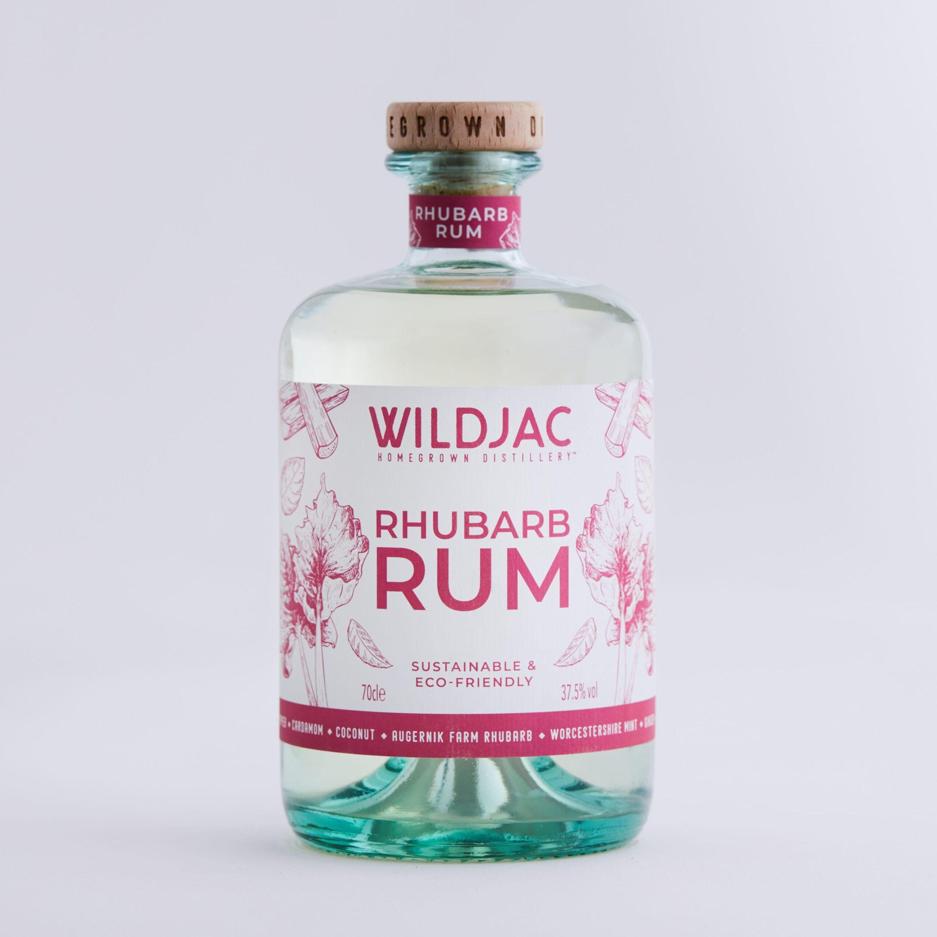 Wildjac  Rhubarb Rum 70Cl - White