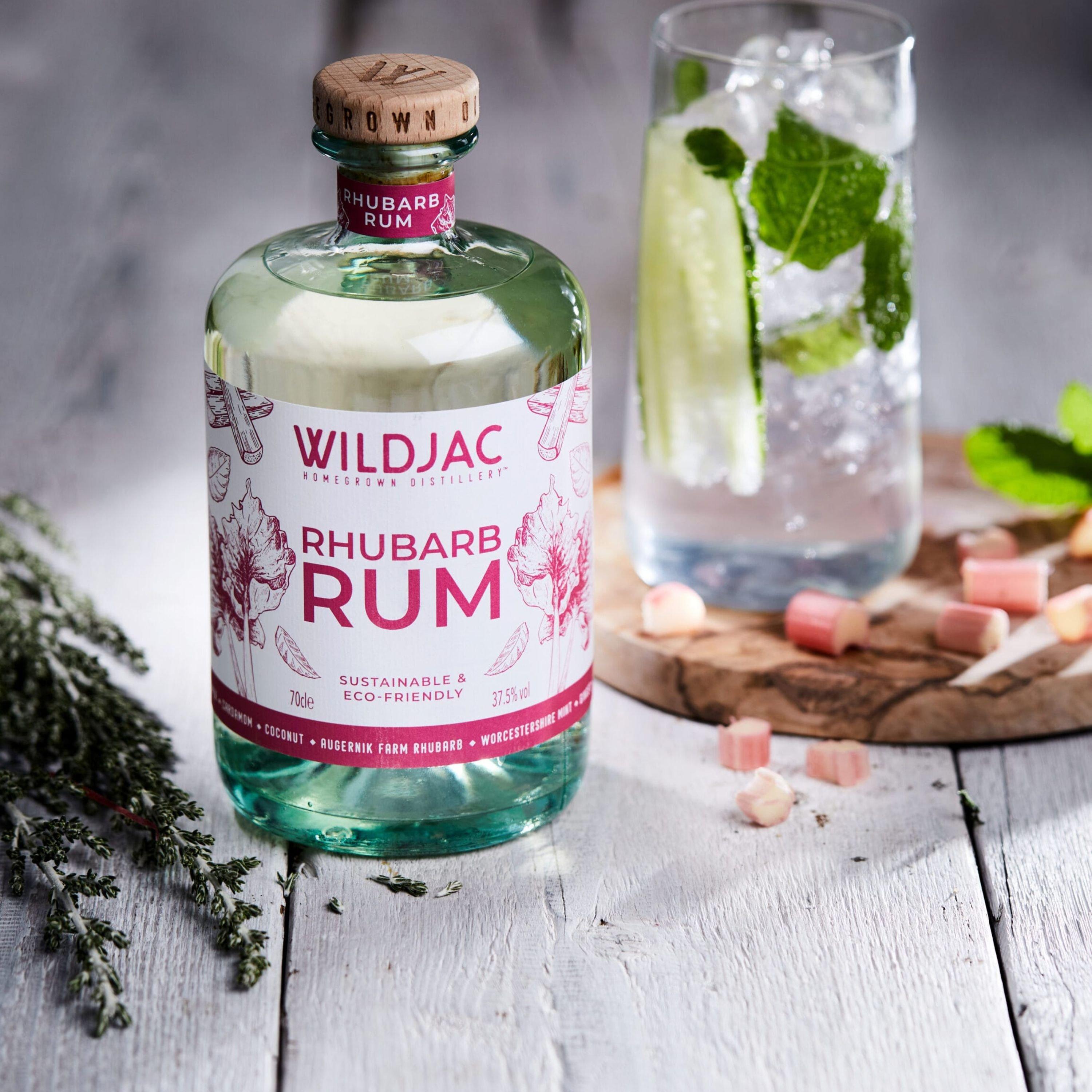 White - Wildjac - Wildjac Rhubarb Rum 70cl - 3