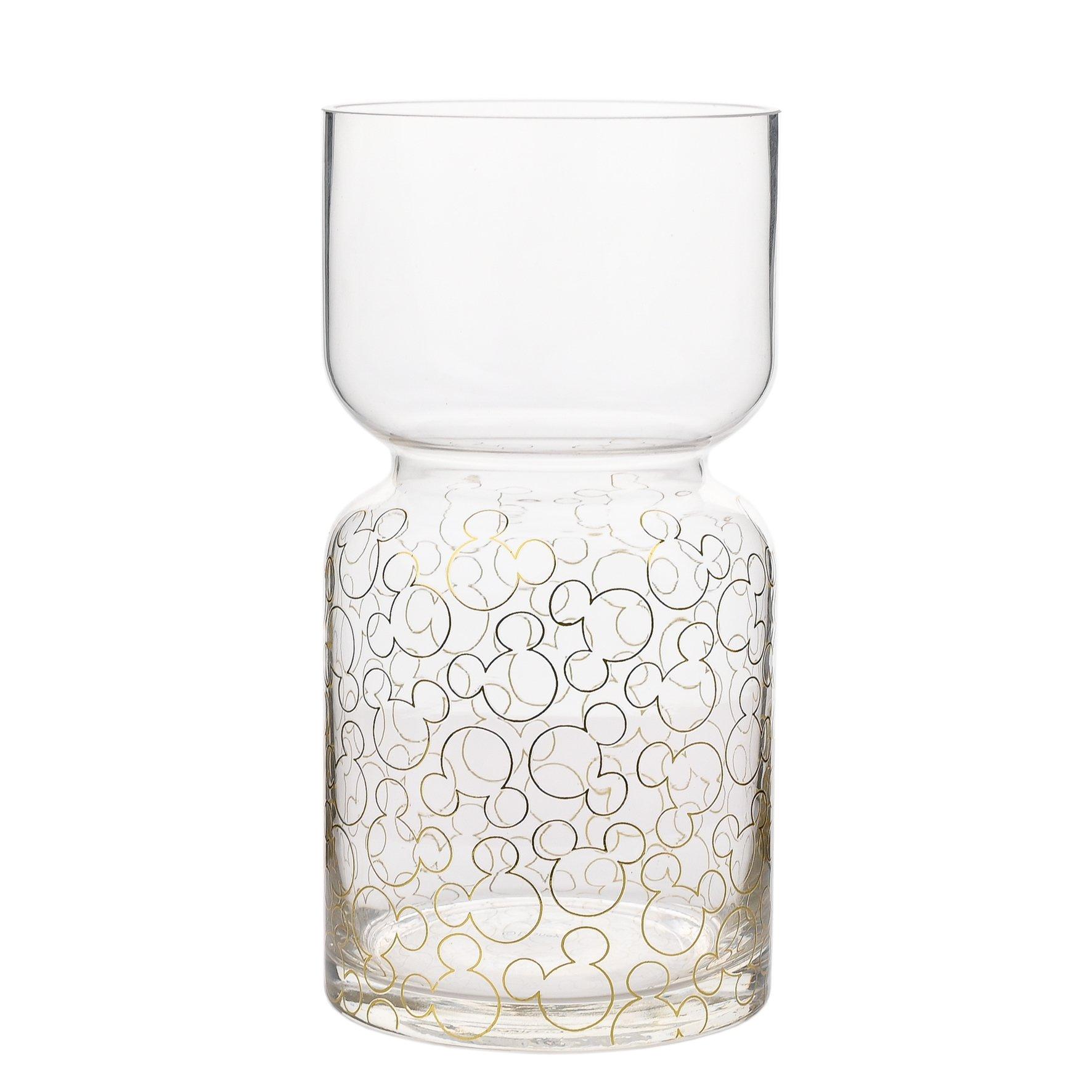 Clear - Disney - Mickey Shapes Glass Vase - 1