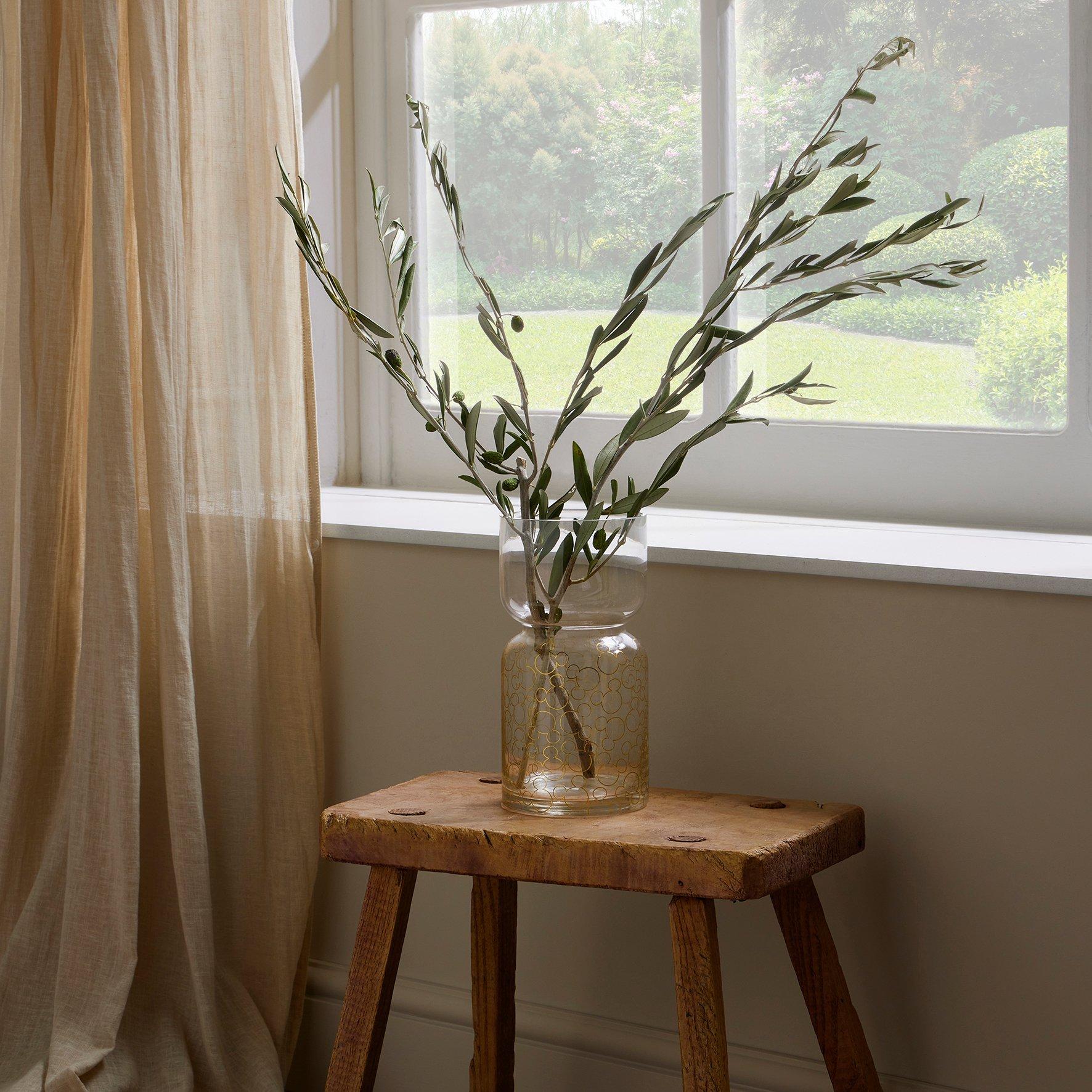 Clear - Disney - Mickey Shapes Glass Vase - 3