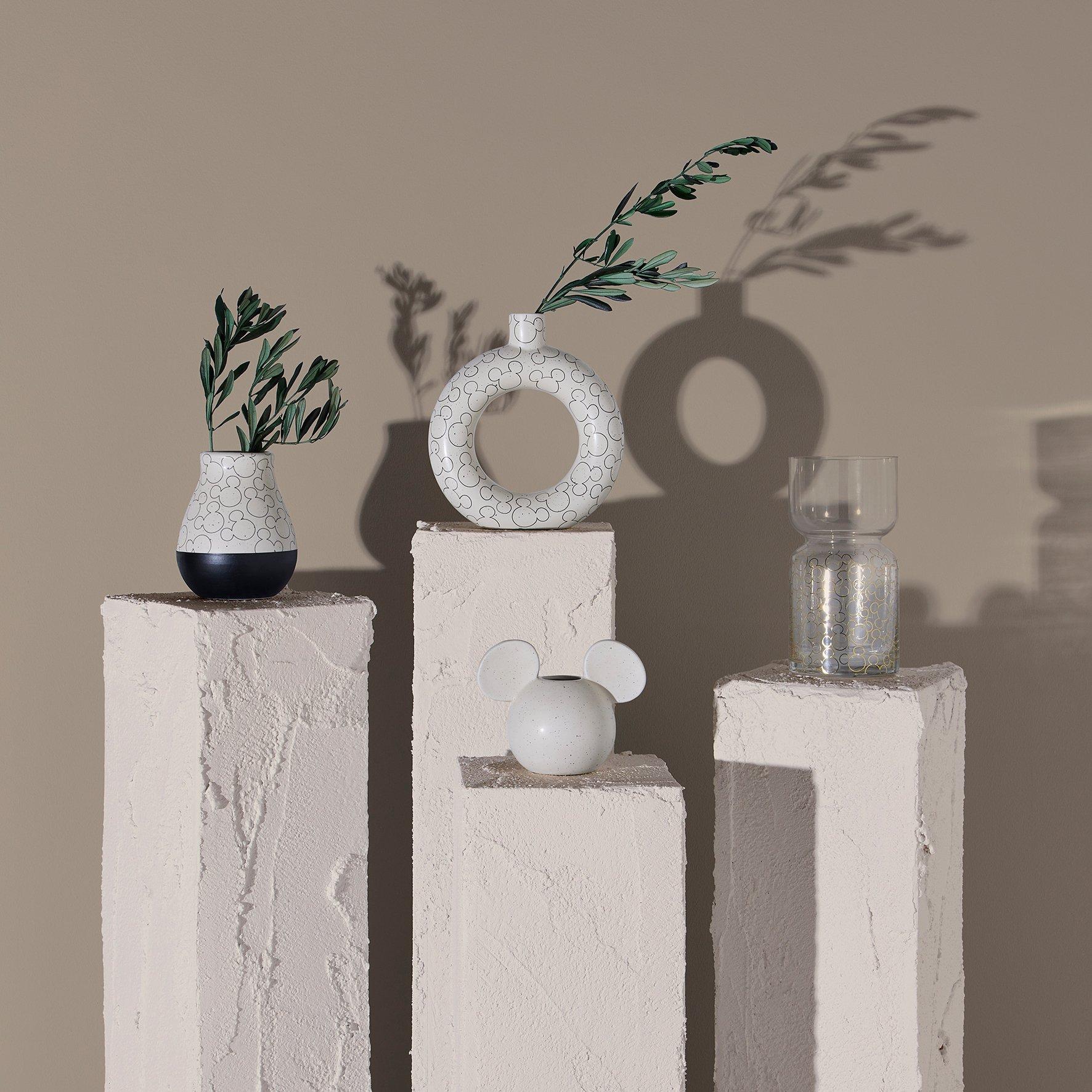 Clear - Disney - Mickey Shapes Glass Vase - 4