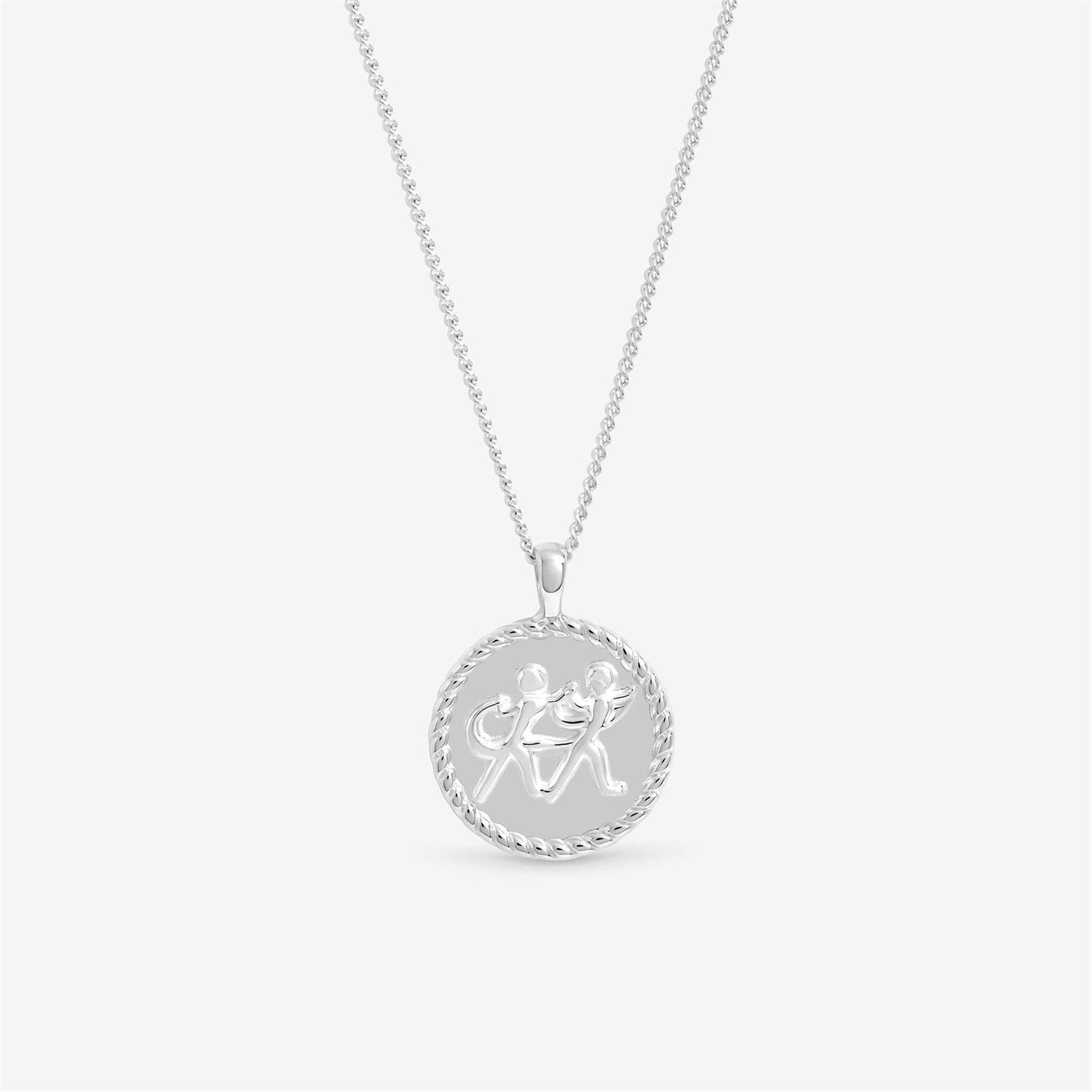 Simply Silver Simply Silver Sterling Silver 925 Zodiac Pendant -