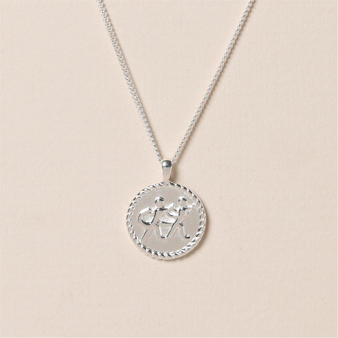 Silver - Simply Silver - Simply Silver Sterling Silver 925 Zodiac Pendant - - 2