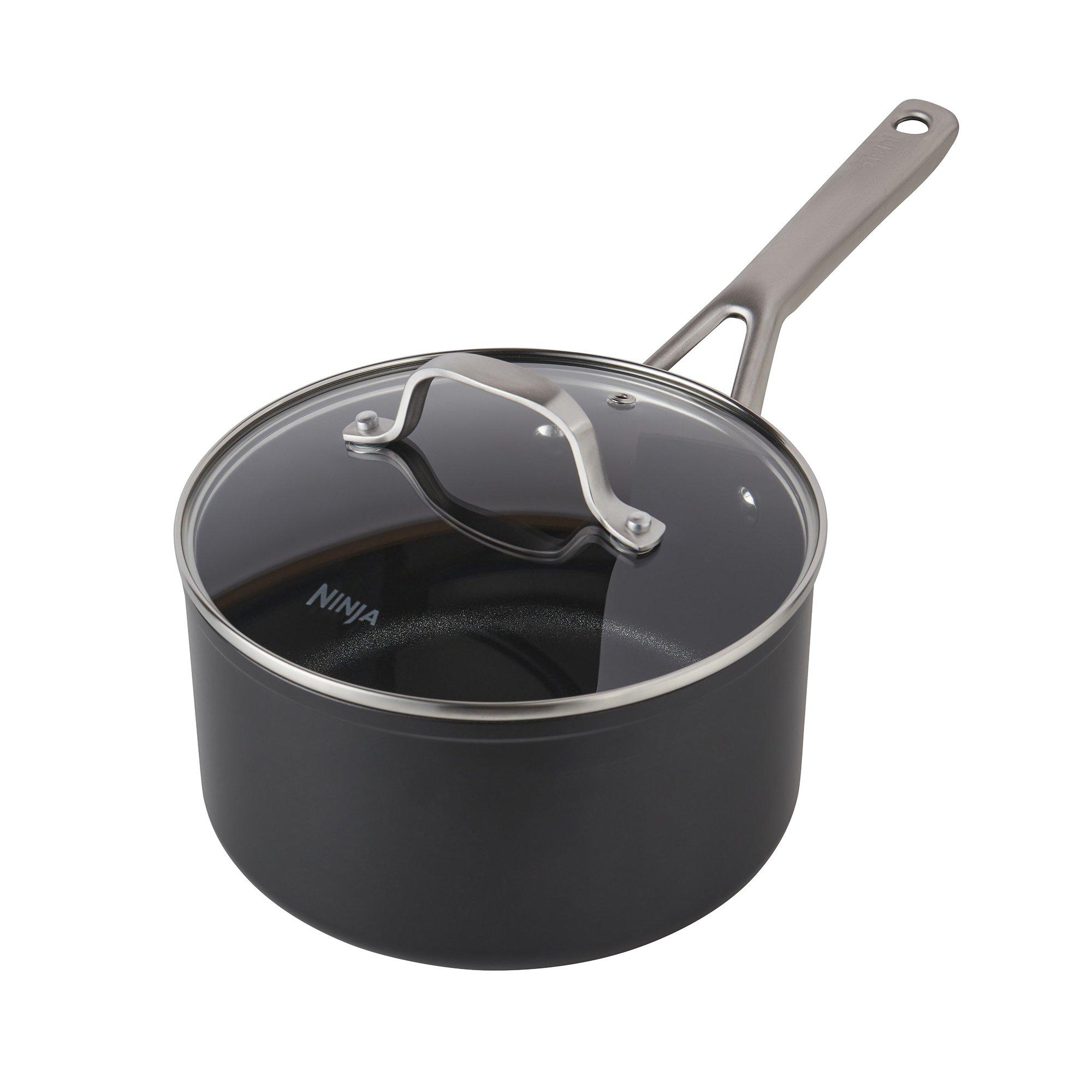 Black - Ninja - ZEROSTICK Essentials 20cm Saucepan C10220UK - 1