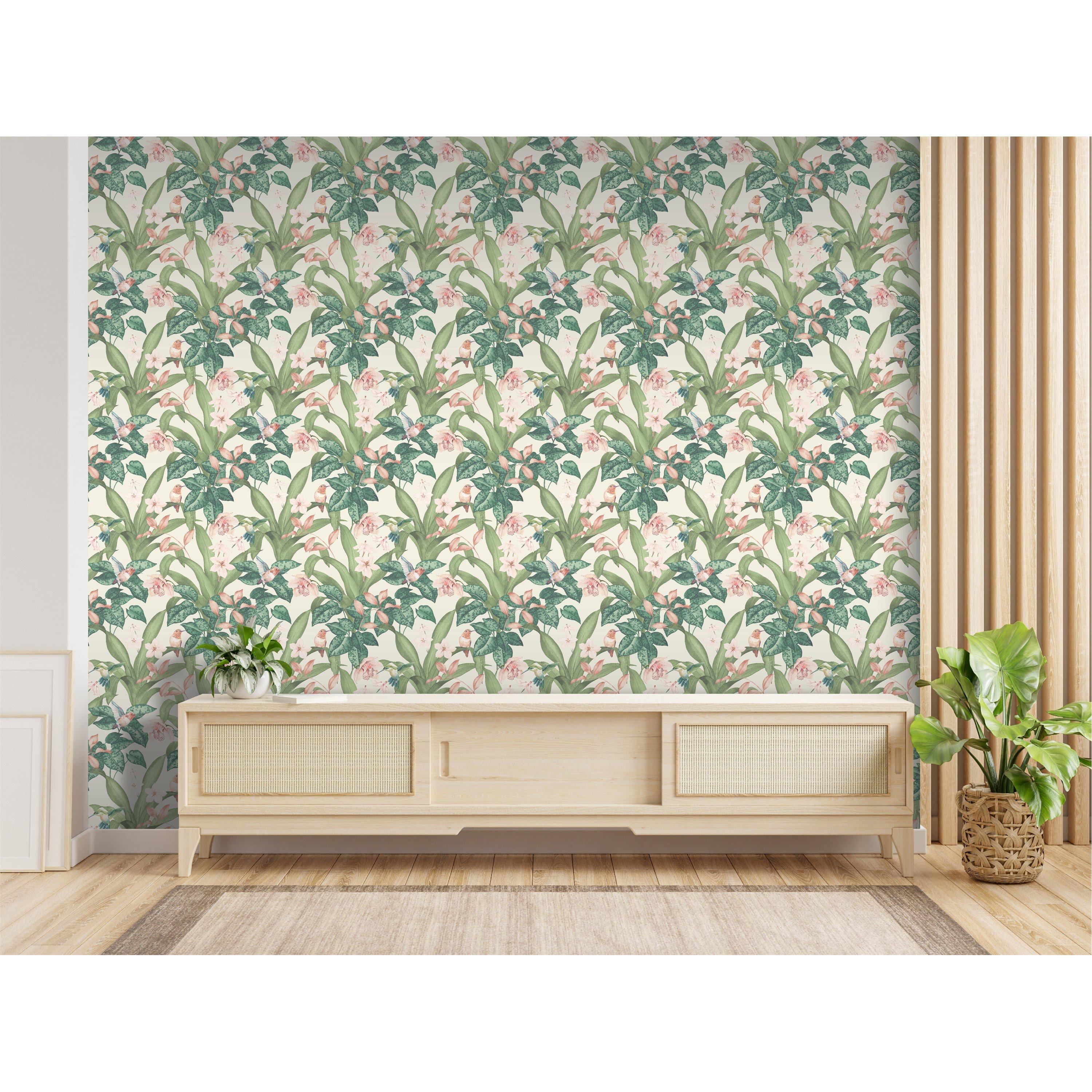 Neutral - Arthouse - Pretty Botanical Neutral Wallpaper - 3