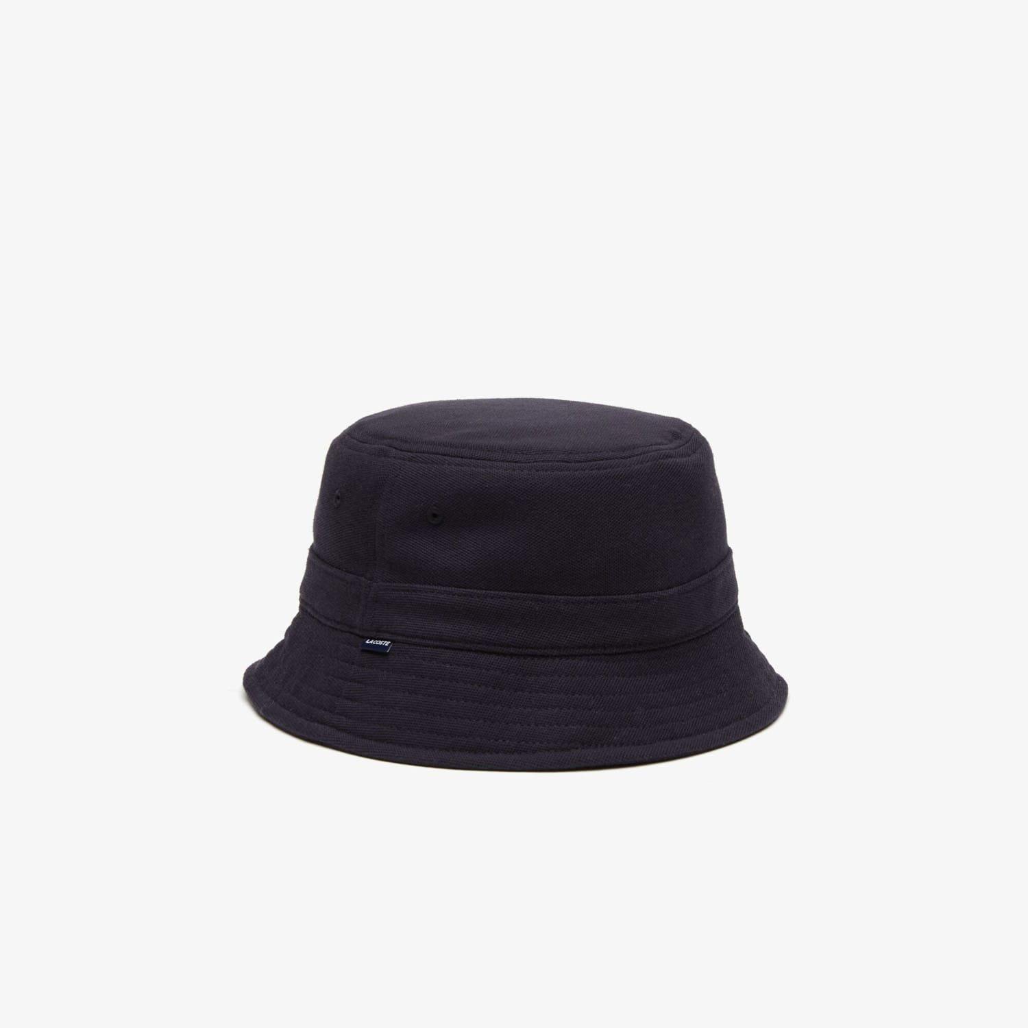 Navy - Lacoste - Piqu¿ Bucket Hat - 2