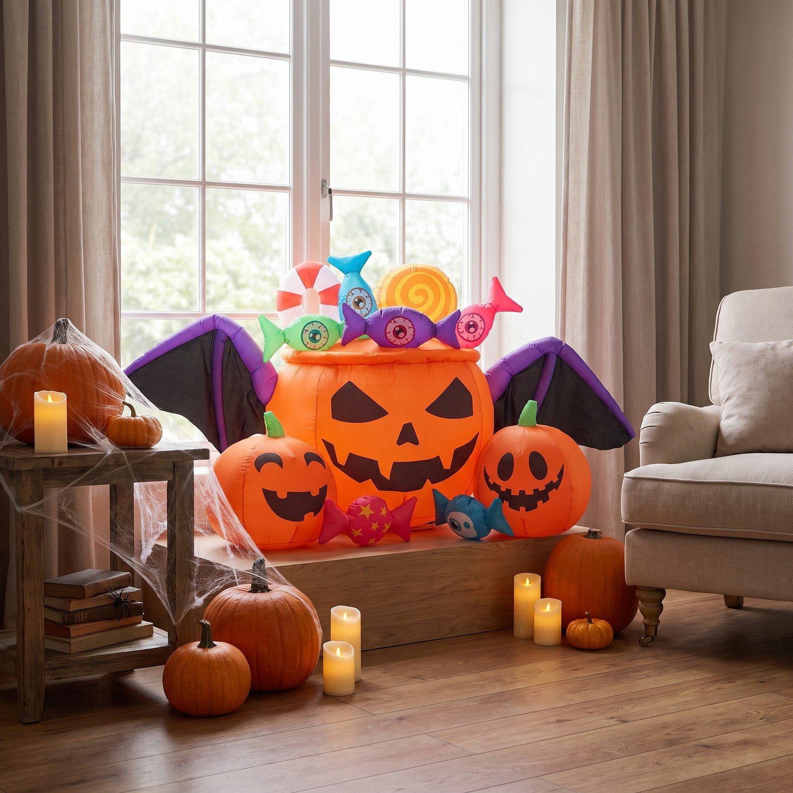 Multi - LIFE IDEAS - 5 FT Halloween Inflatable Decoration - 3