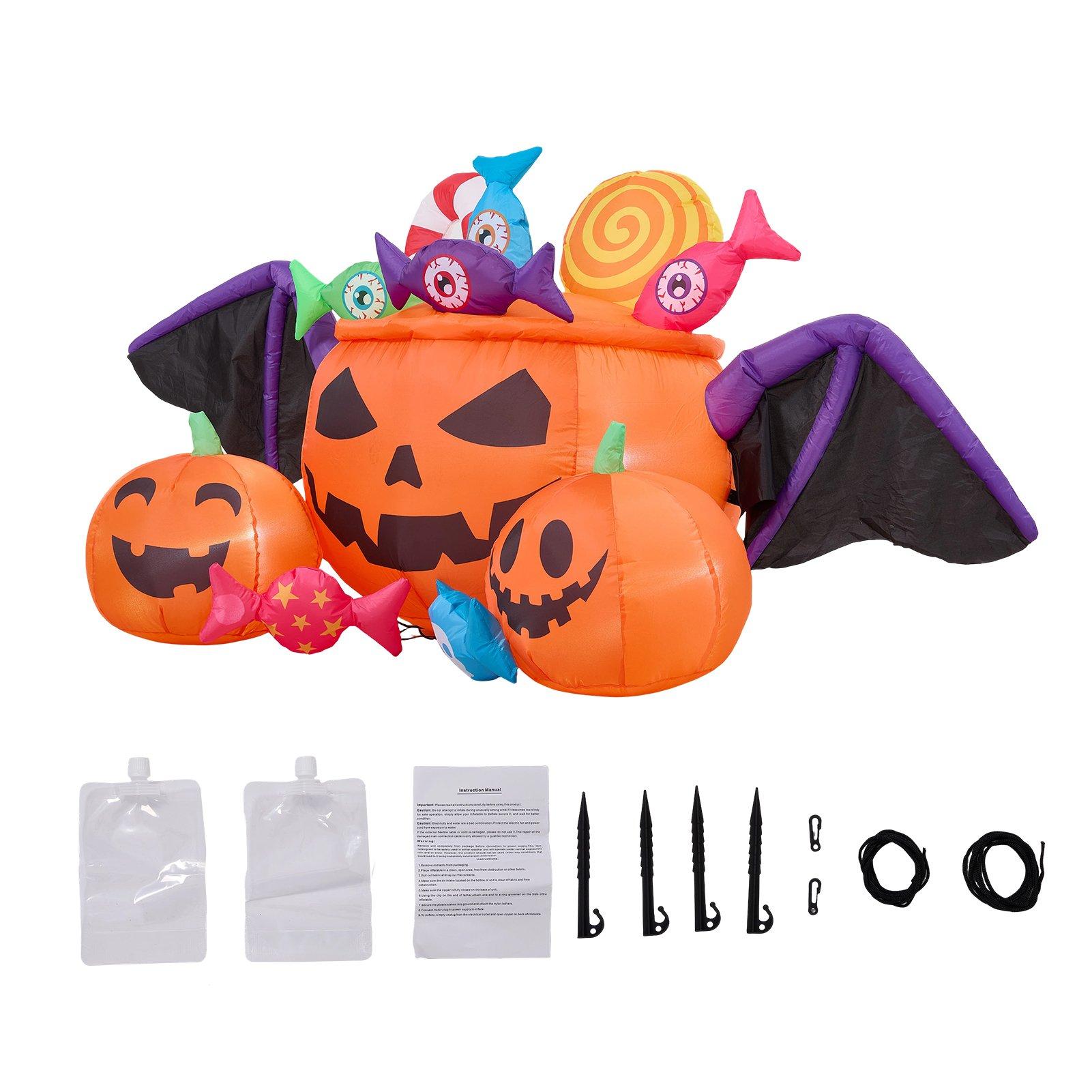 Multi - LIFE IDEAS - 5 FT Halloween Inflatable Decoration - 10