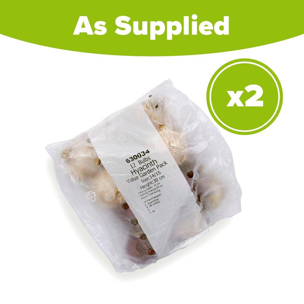Multi - YouGarden - Mixed Garden Hyacinth Pack - 20 Bulbs - 5