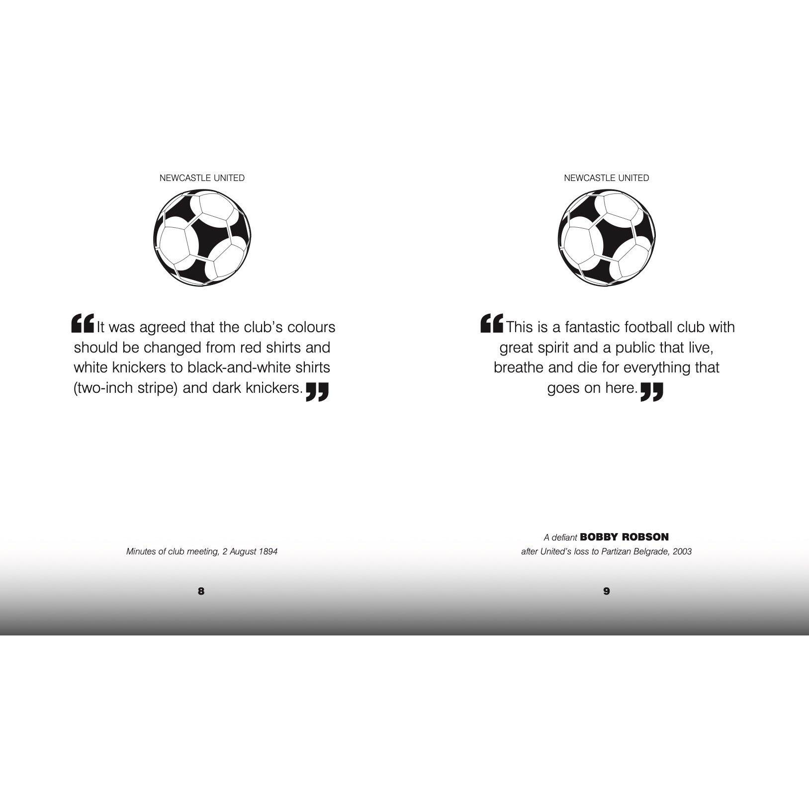 Black - Boxer Gifts - The Little Book of Newcastle United - 4