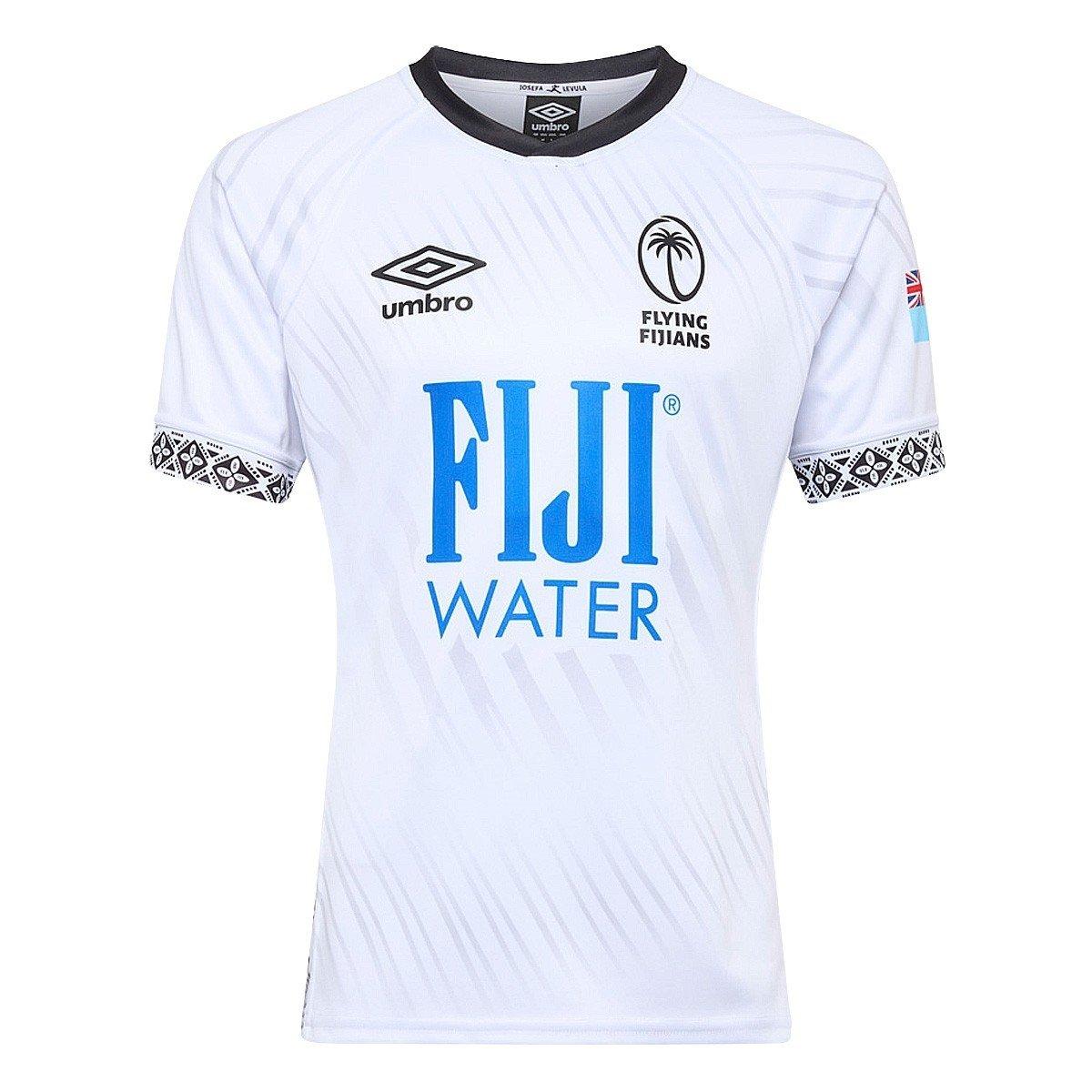 Umbro  Fiji Rugby Home Rugby Shirt 2026 - White - Large