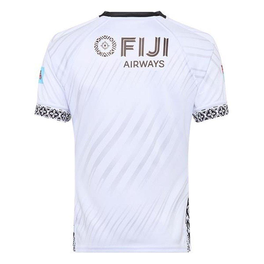 Hvid - Umbro - Unisex Fiji Rugby Home Rugby Shirt 2026 - 2