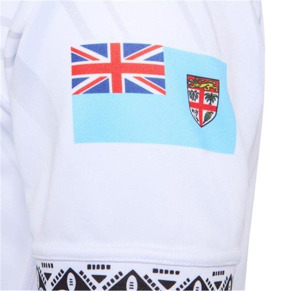 Hvid - Umbro - Unisex Fiji Rugby Home Rugby Shirt 2026 - 6