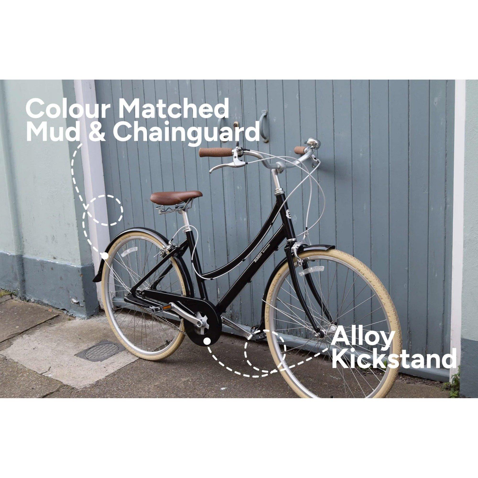 Black - Bobbin Bikes - Brownie 7 Dutch Bike - 2