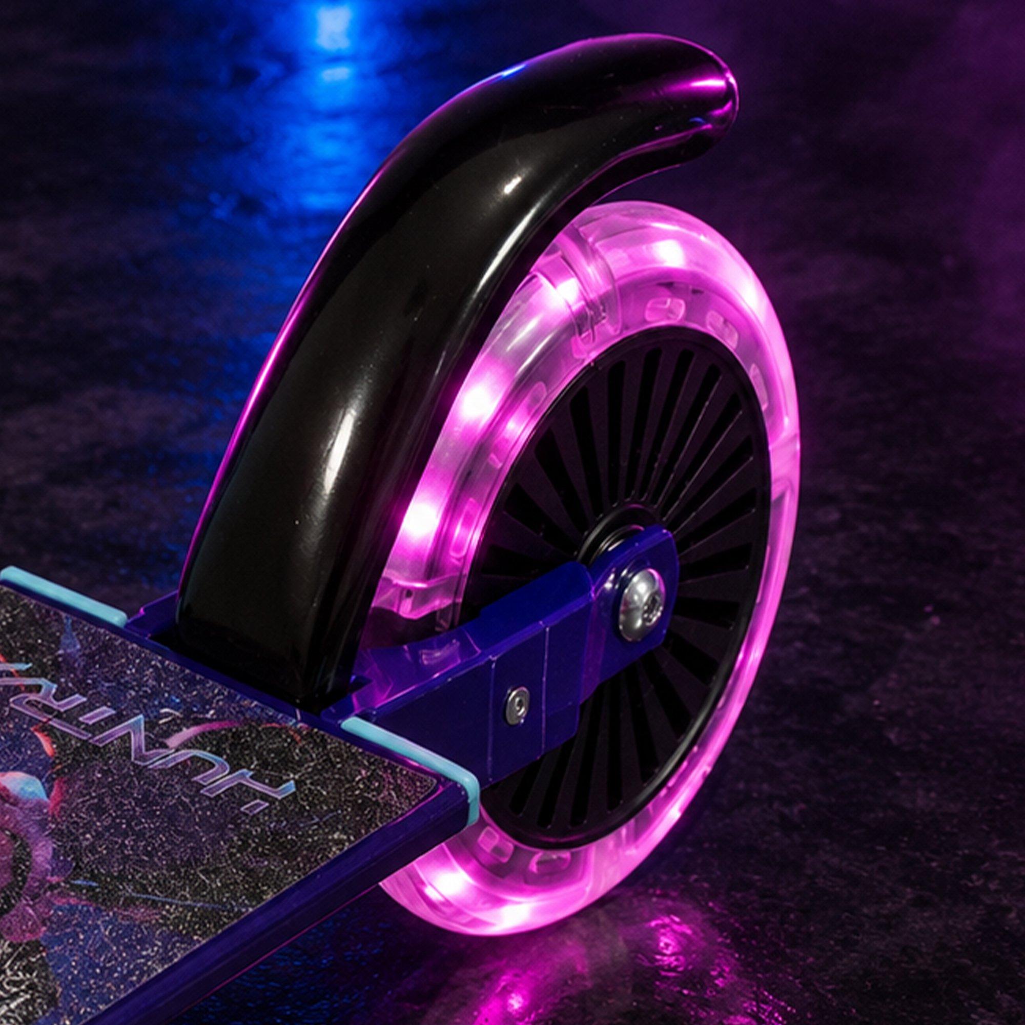 Multicoloured - K Pop Demon Hunters - K Pop Demon Hunters Folding Inline Scooter/LEDS - 5