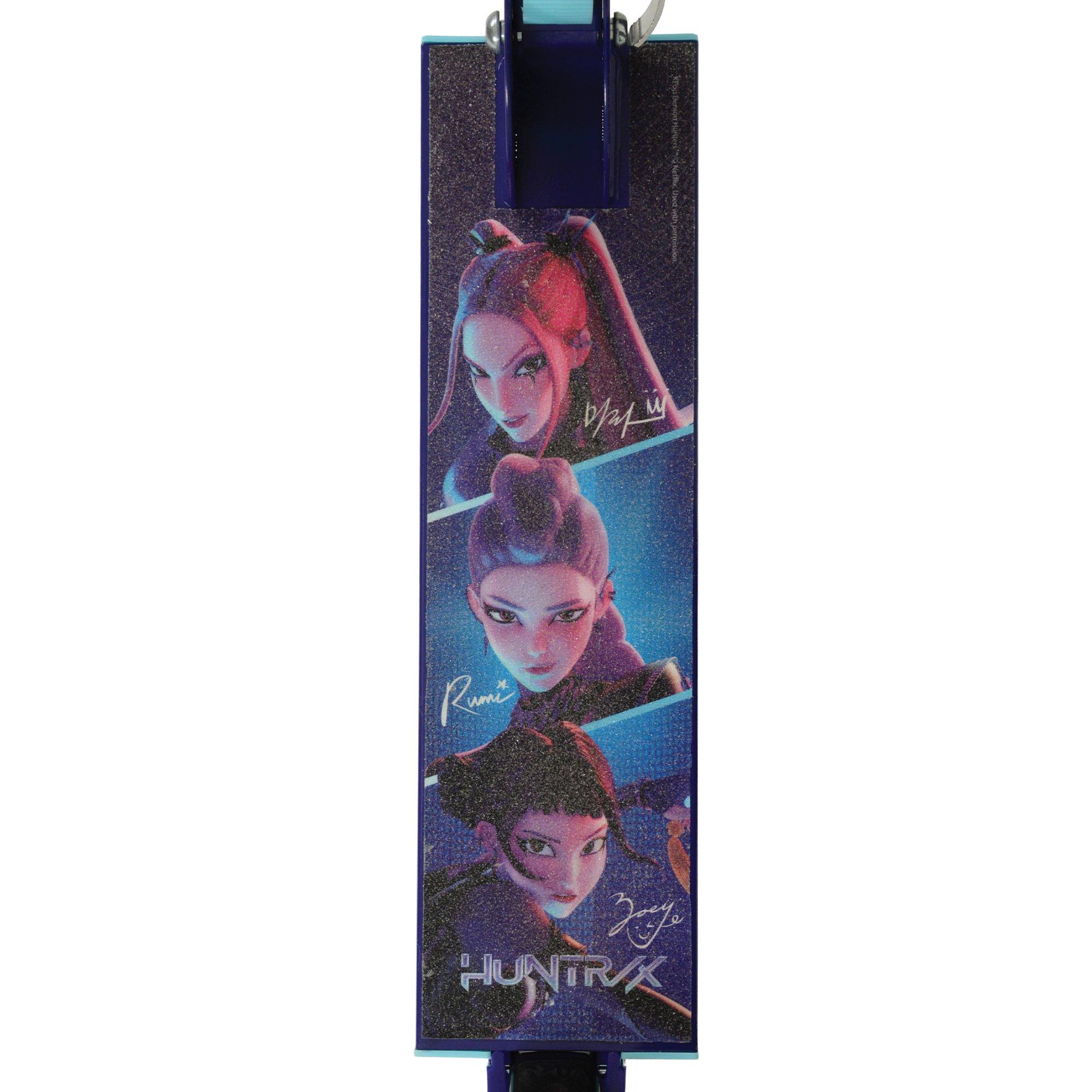 Multicoloured - K Pop Demon Hunters - K Pop Demon Hunters Folding Inline Scooter/LEDS - 8